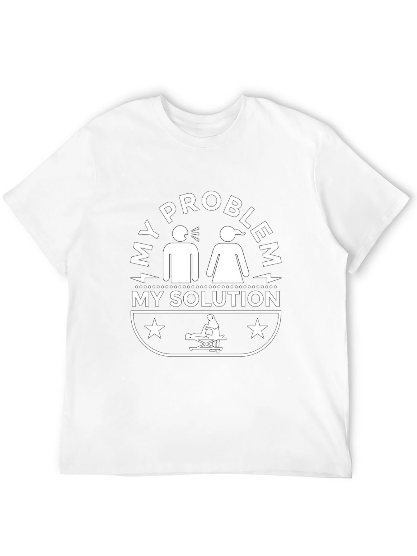 My Problem My Solution Black T-Shirt