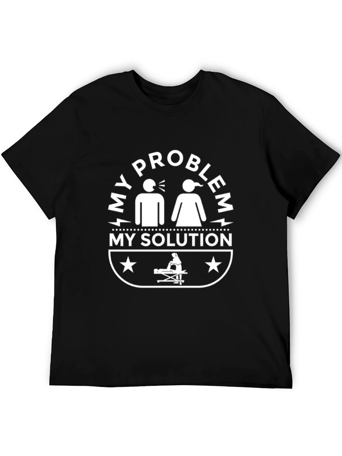 My Problem My Solution Black T-Shirt
