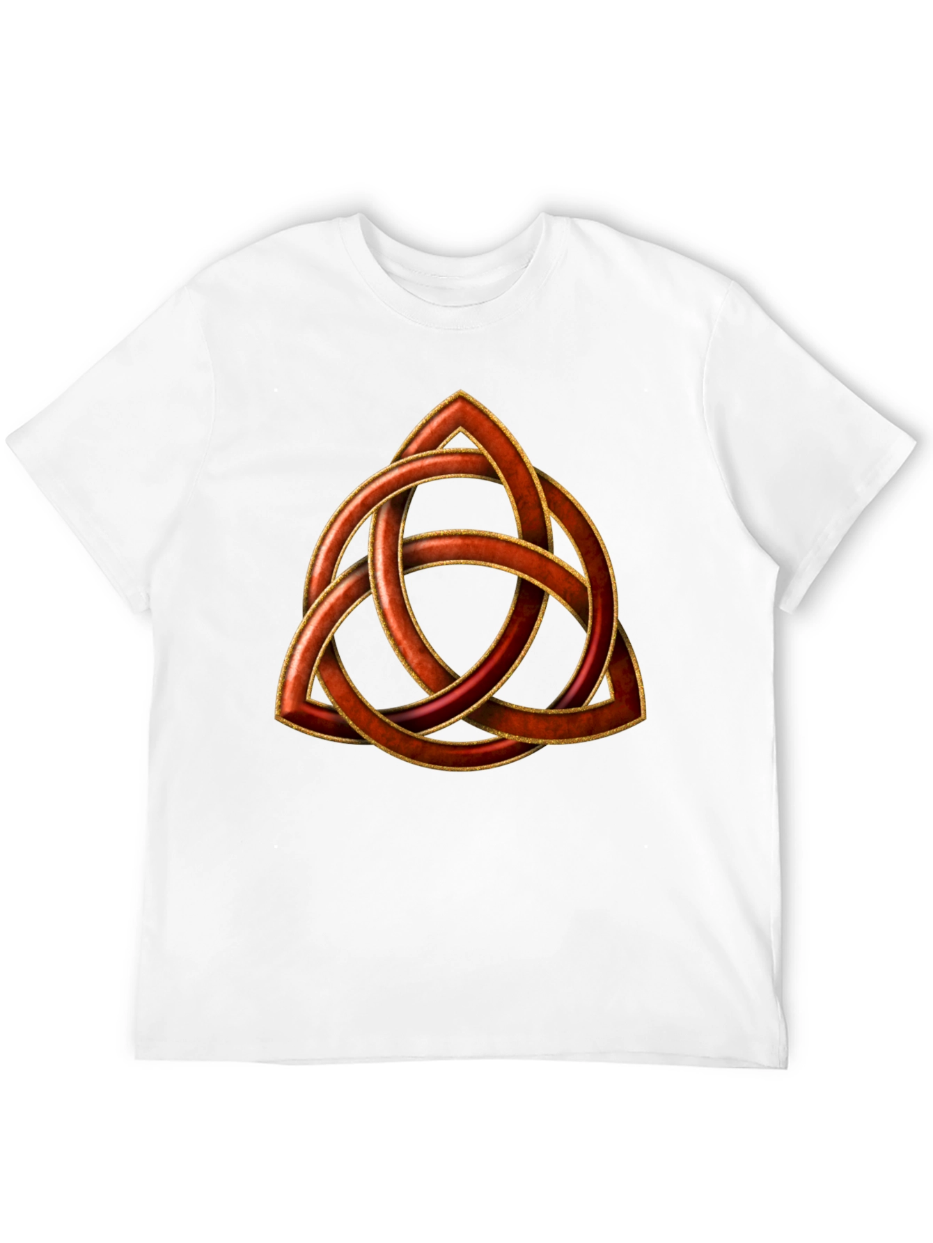 Celtic Knot T-Shirt - Copper Trinity Design