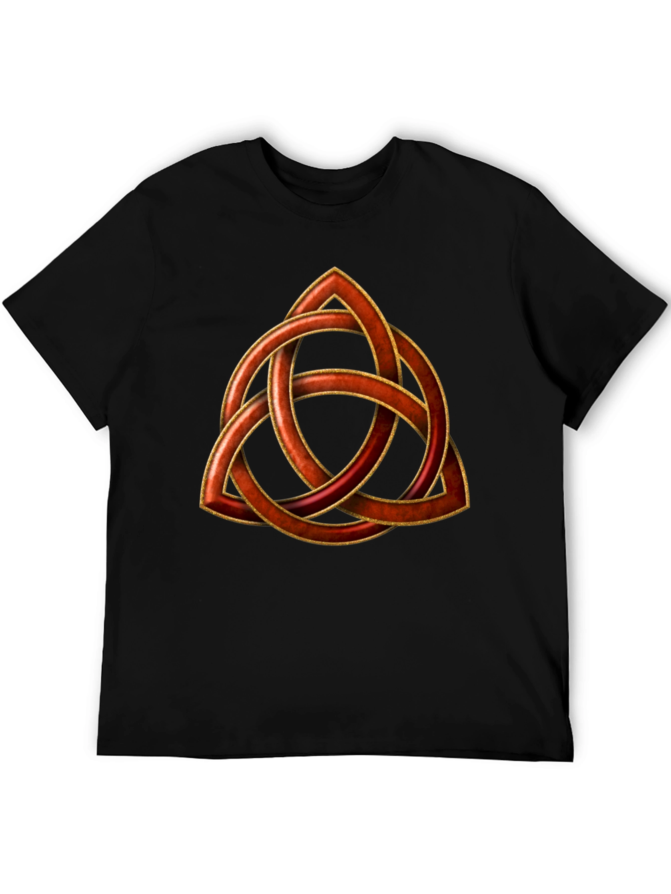 Celtic Knot T-Shirt - Copper Trinity Design