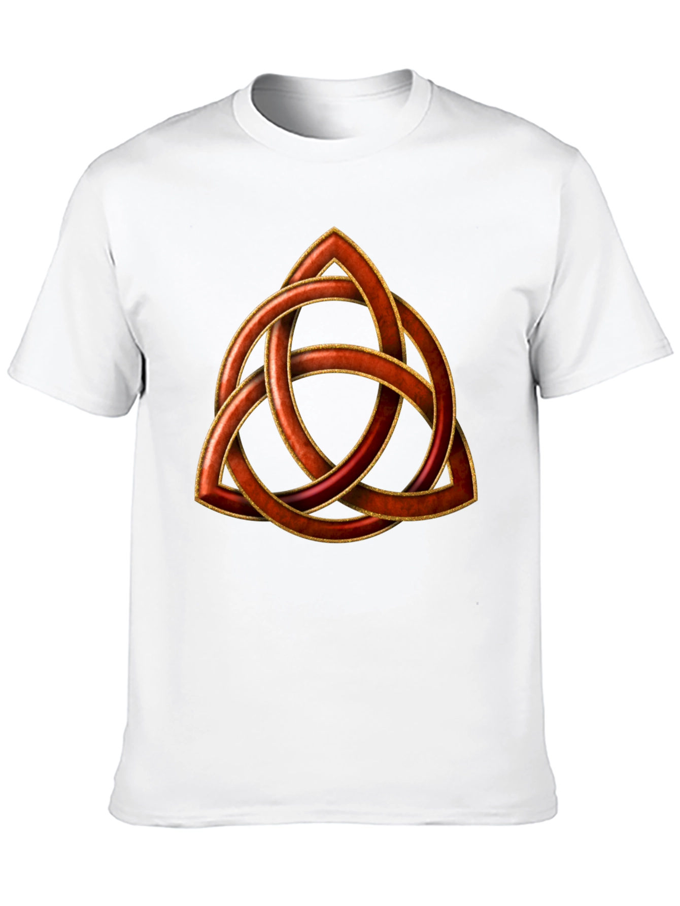 Celtic Knot T-Shirt - Copper Trinity Design