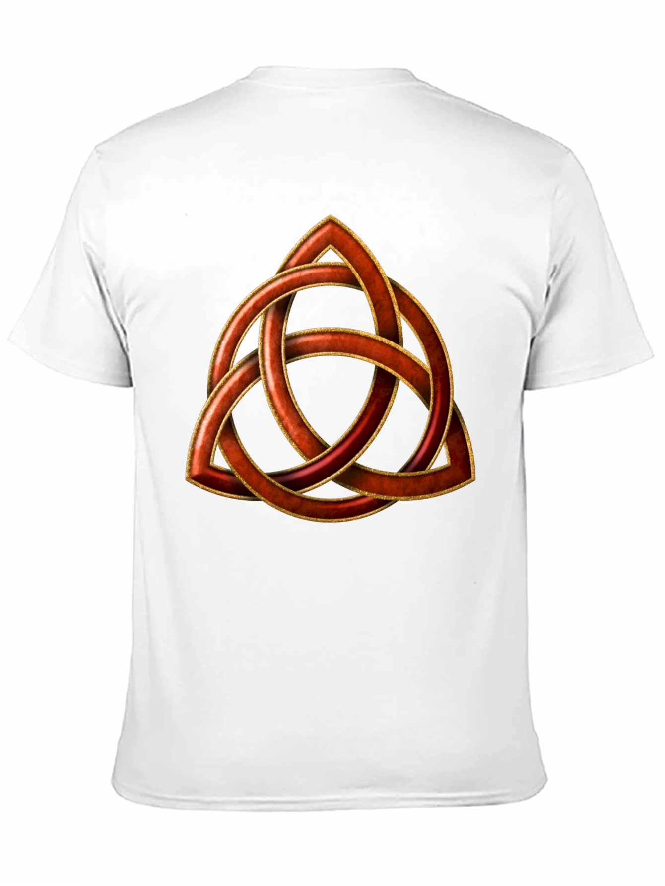 Celtic Knot T-Shirt - Copper Trinity Design