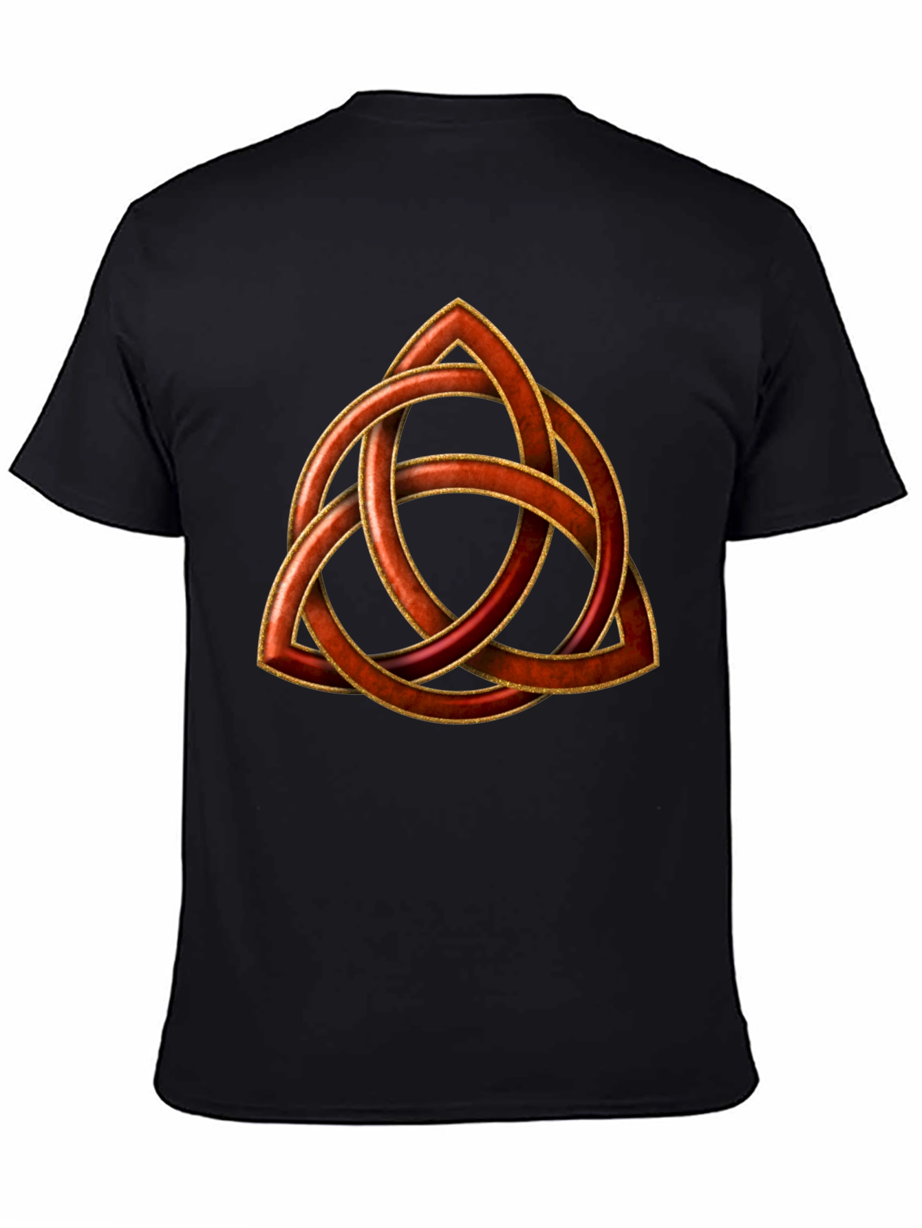Celtic Knot T-Shirt - Copper Trinity Design