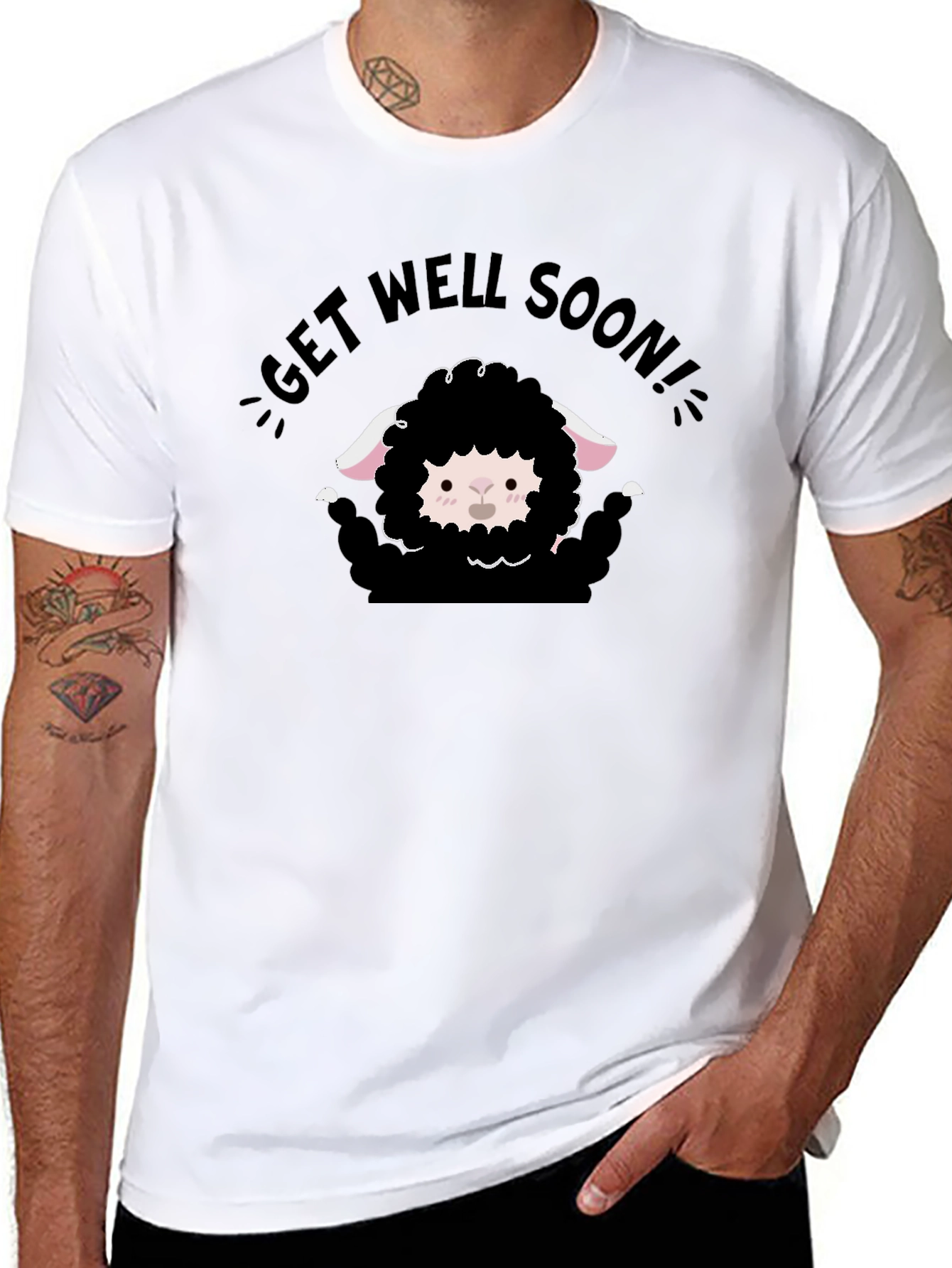 Get Well Soon Sheep T-Shirt