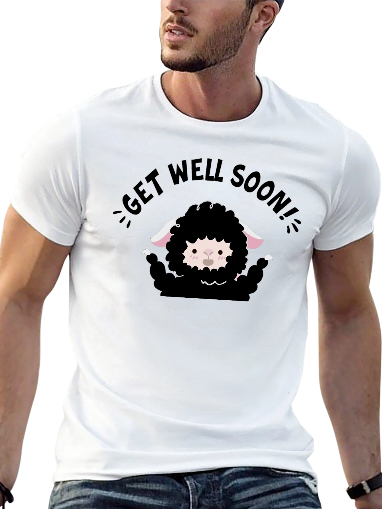 Get Well Soon Sheep T-Shirt
