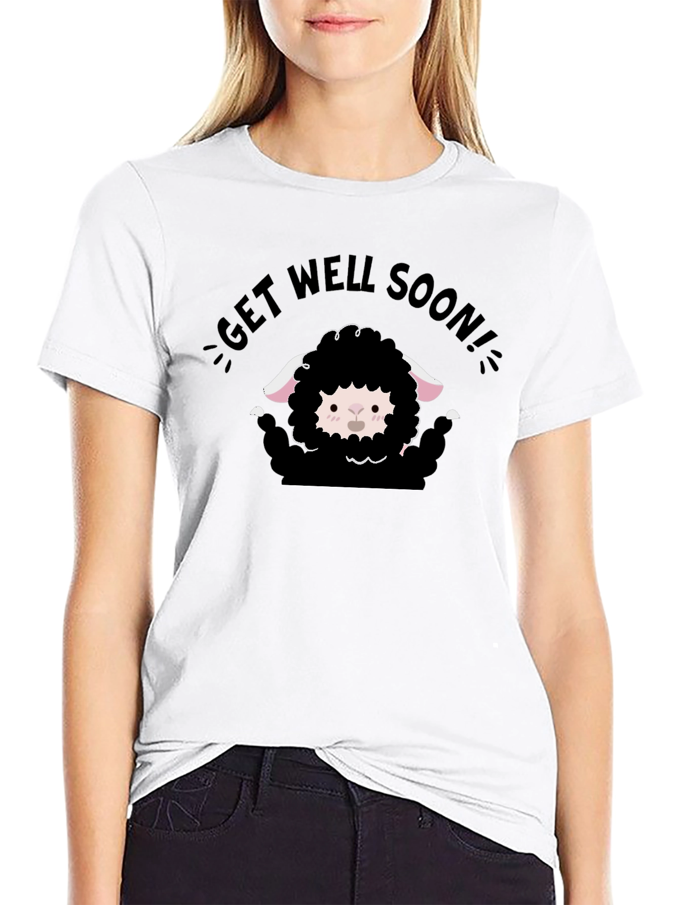 Get Well Soon Sheep T-Shirt
