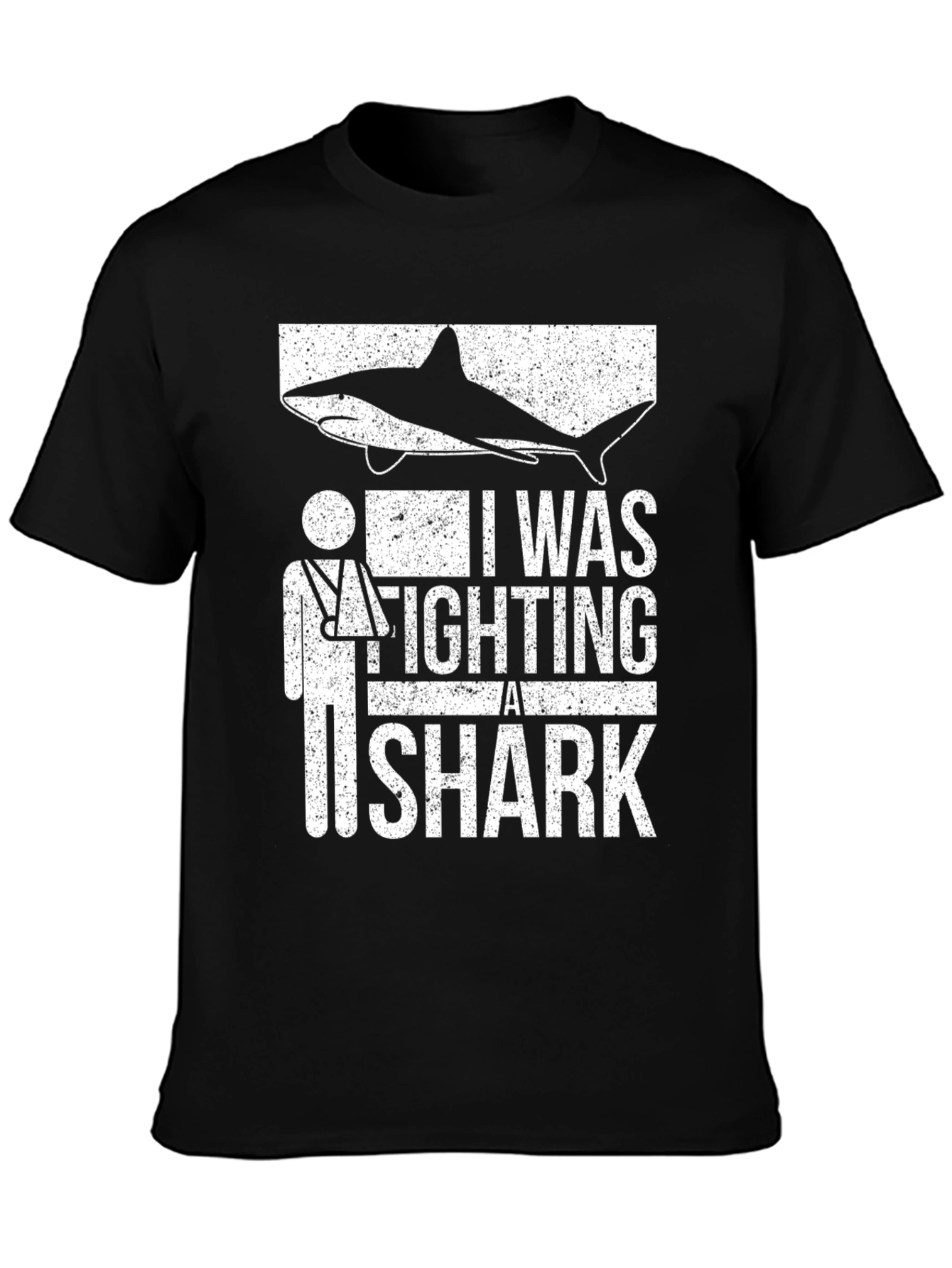 I Was Fighting A Shark T-Shirt