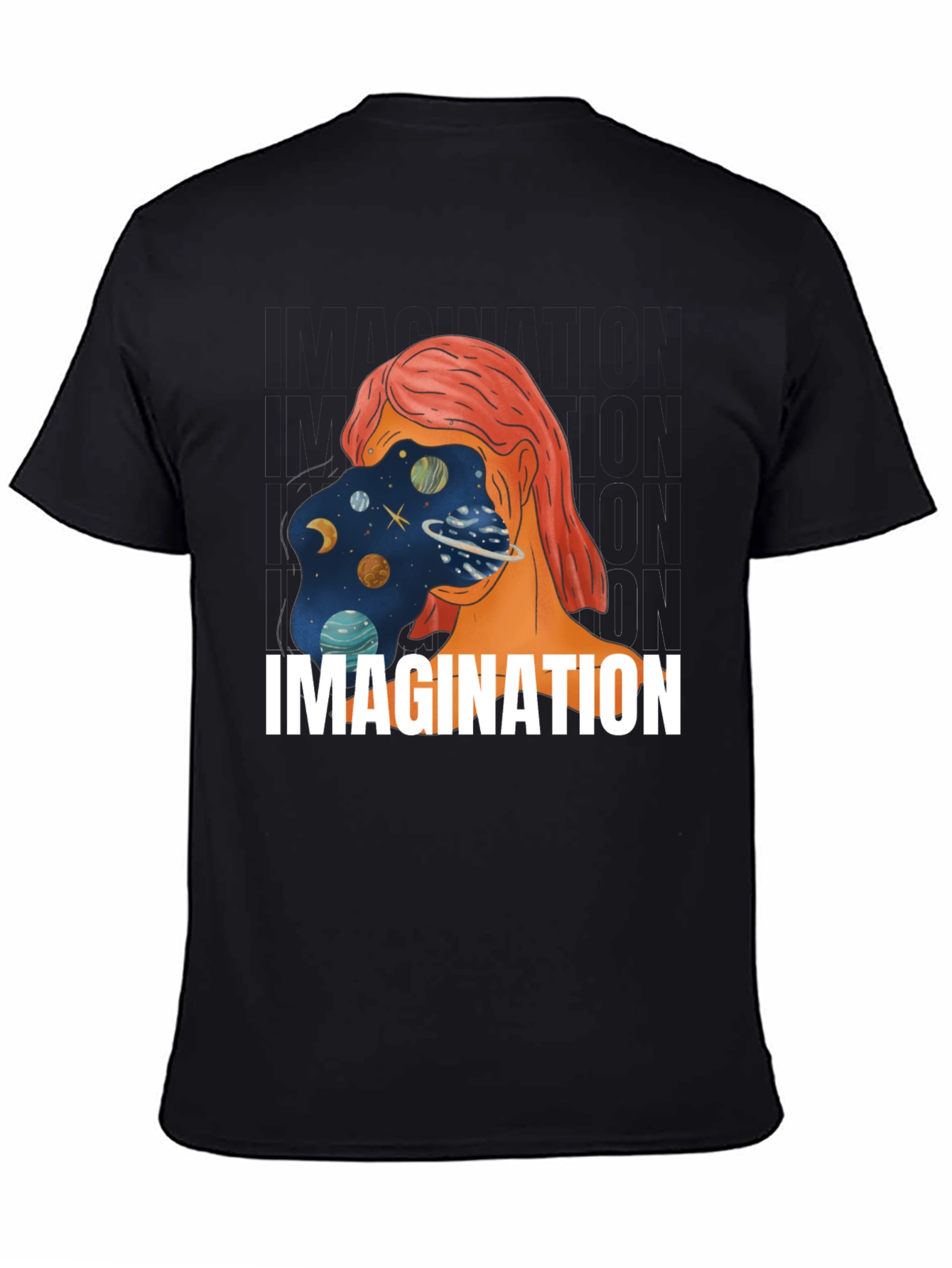 Imagination Universe Graphic Print Tee