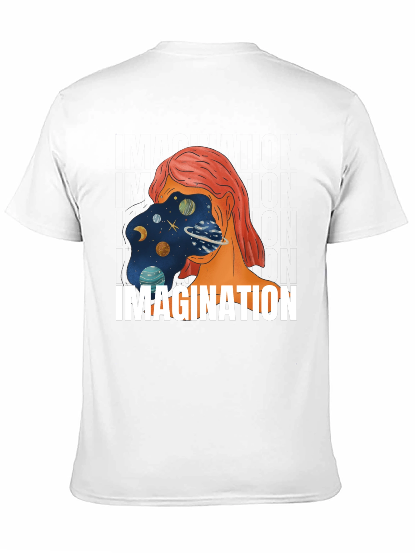 Imagination Universe Graphic Print Tee