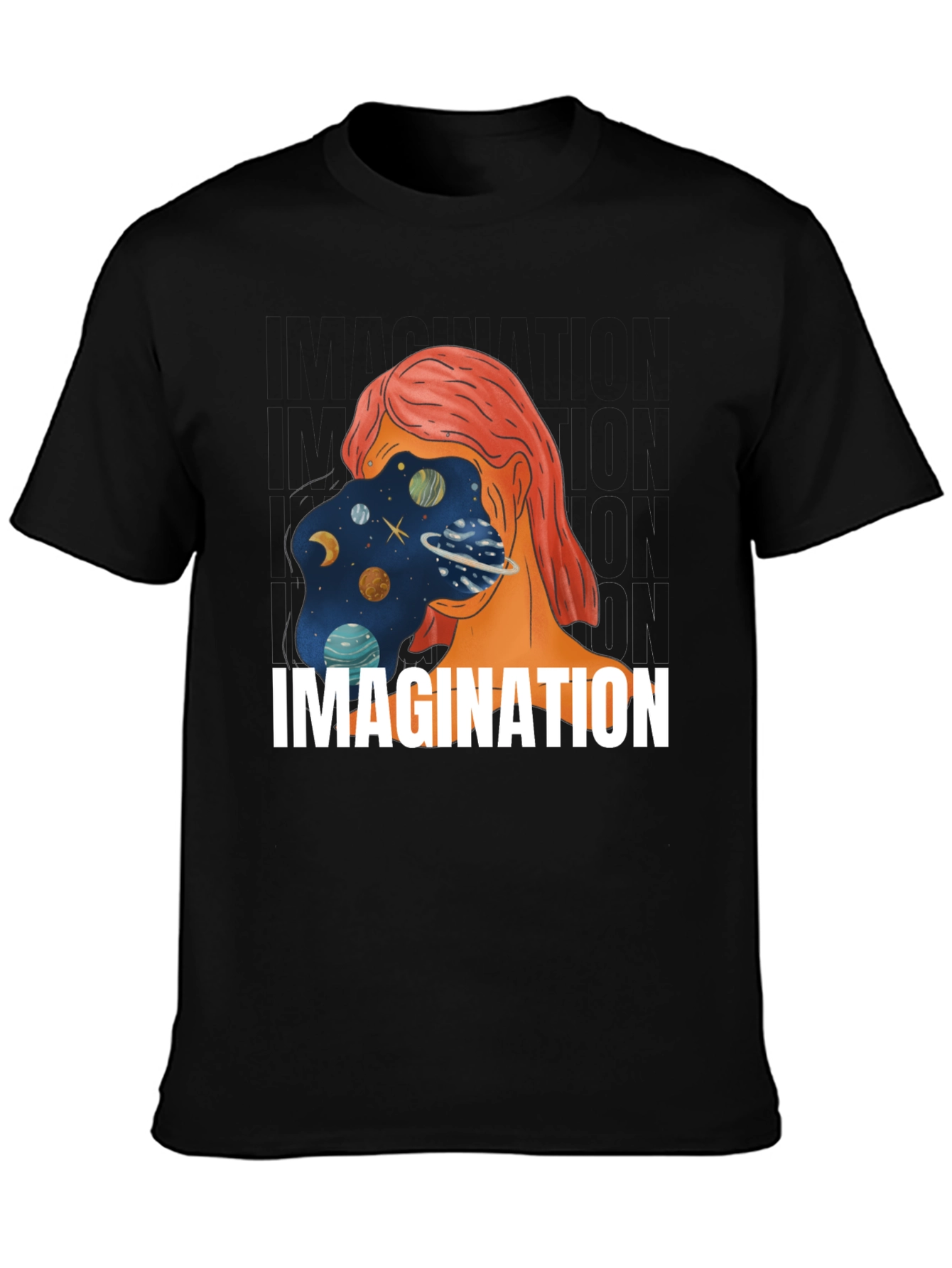 Imagination Universe Graphic Print Tee