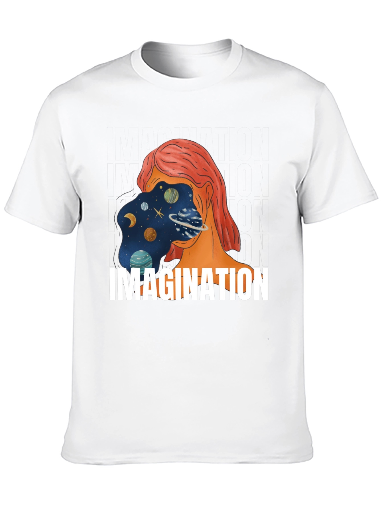 Imagination Universe Graphic Print Tee