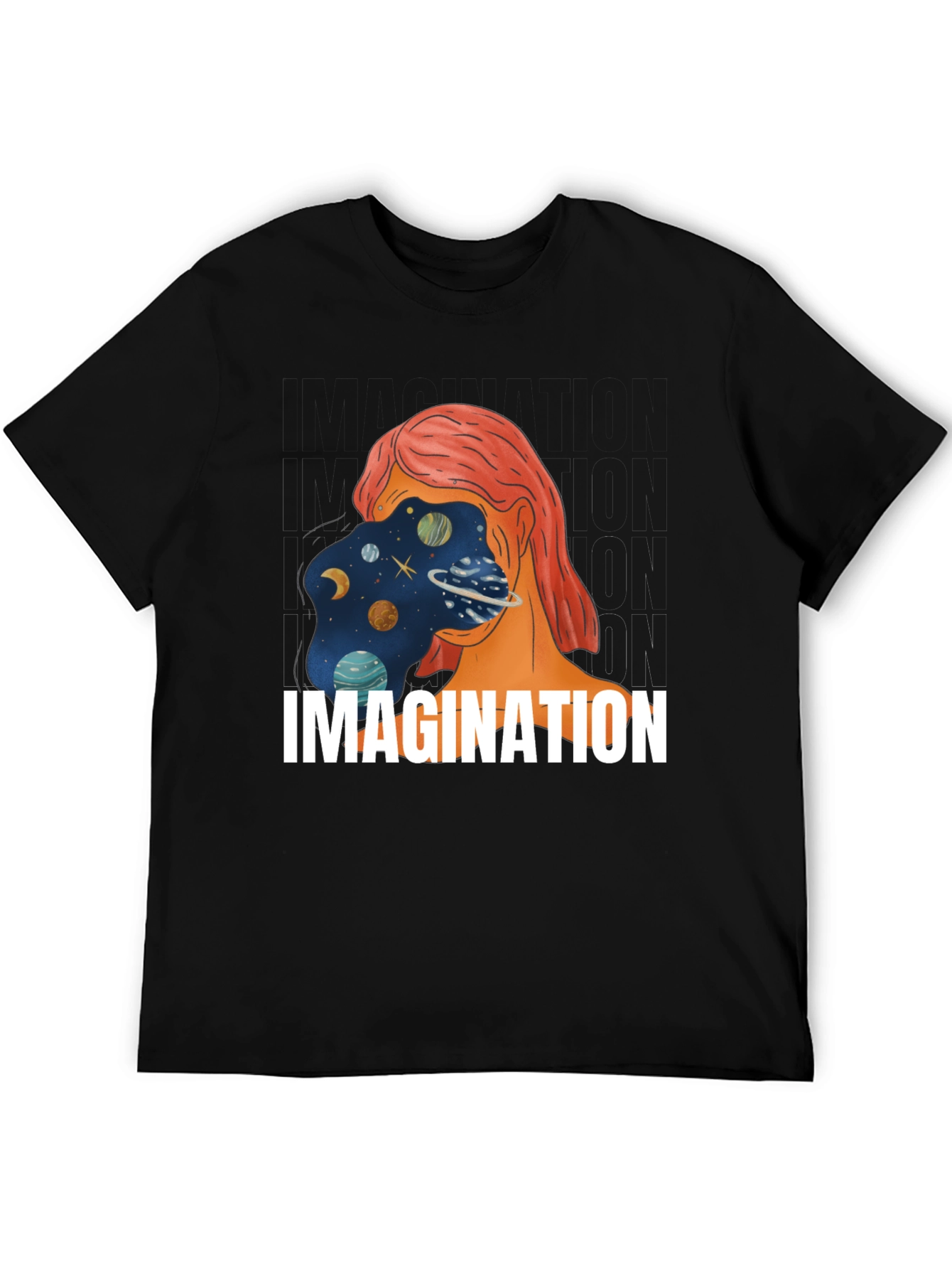 Imagination Universe Graphic Print Tee