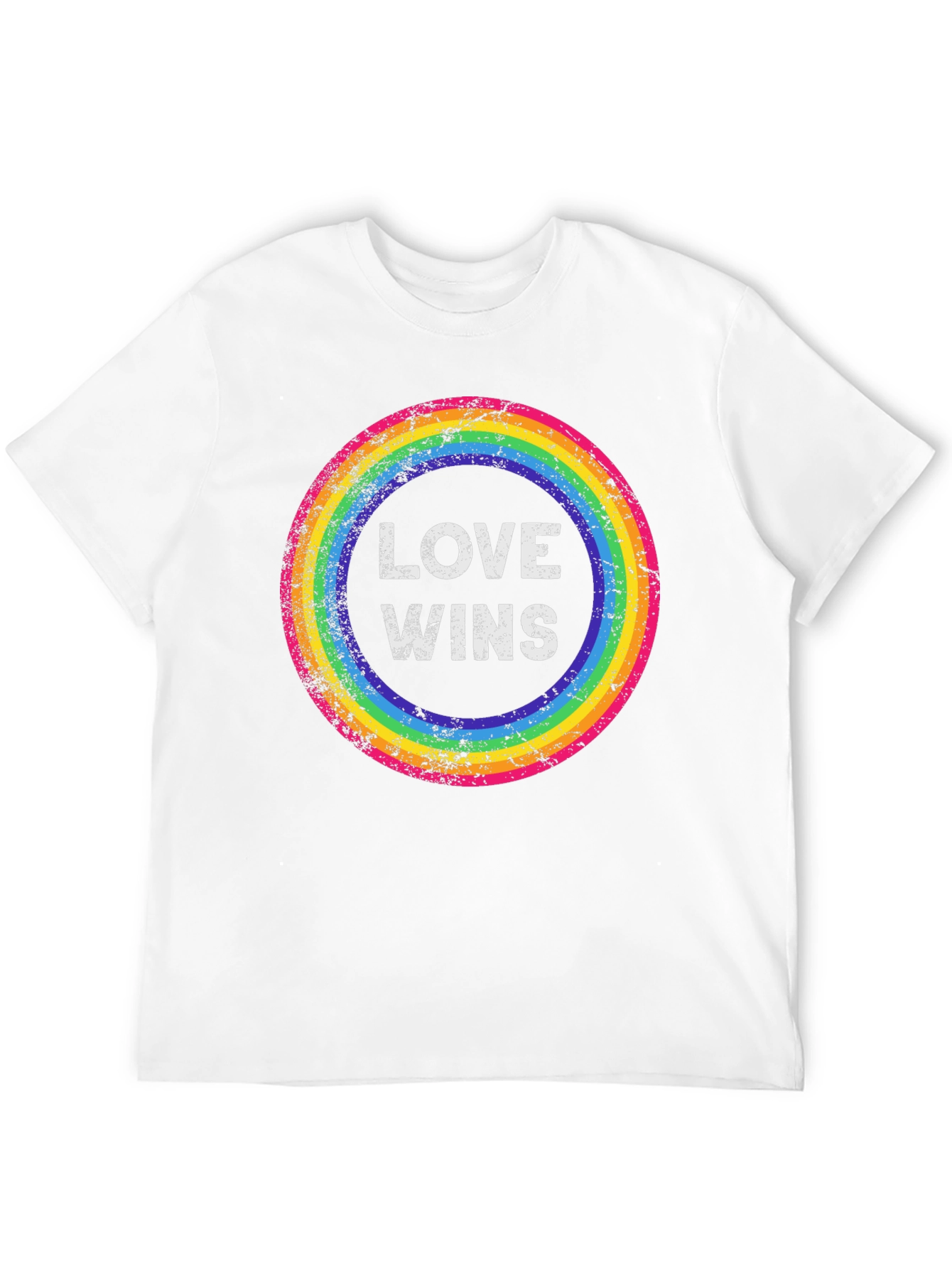 Love Wins Rainbow Pride T-Shirt
