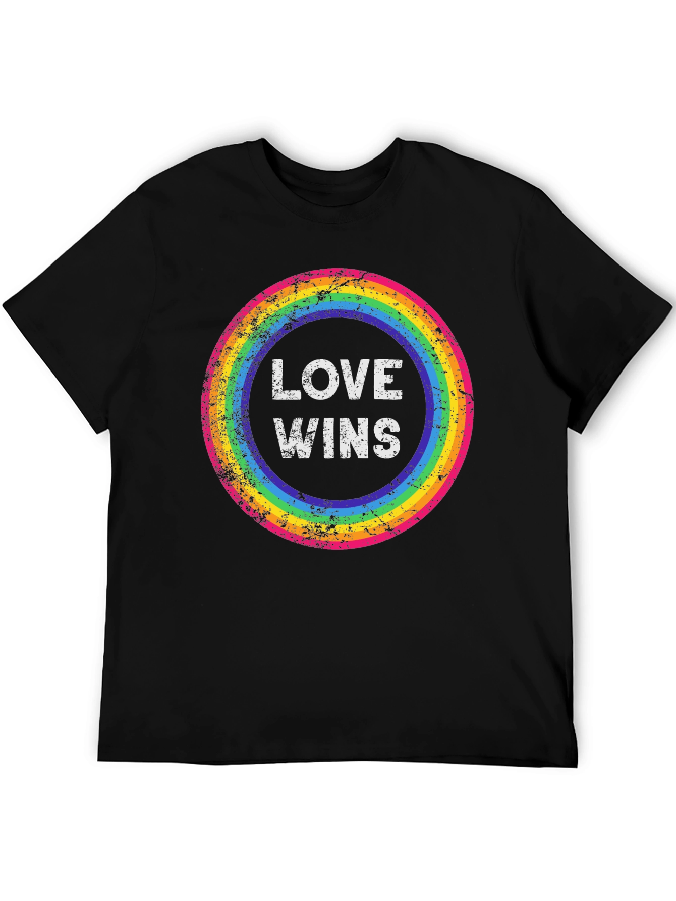 Love Wins Rainbow Pride T-Shirt