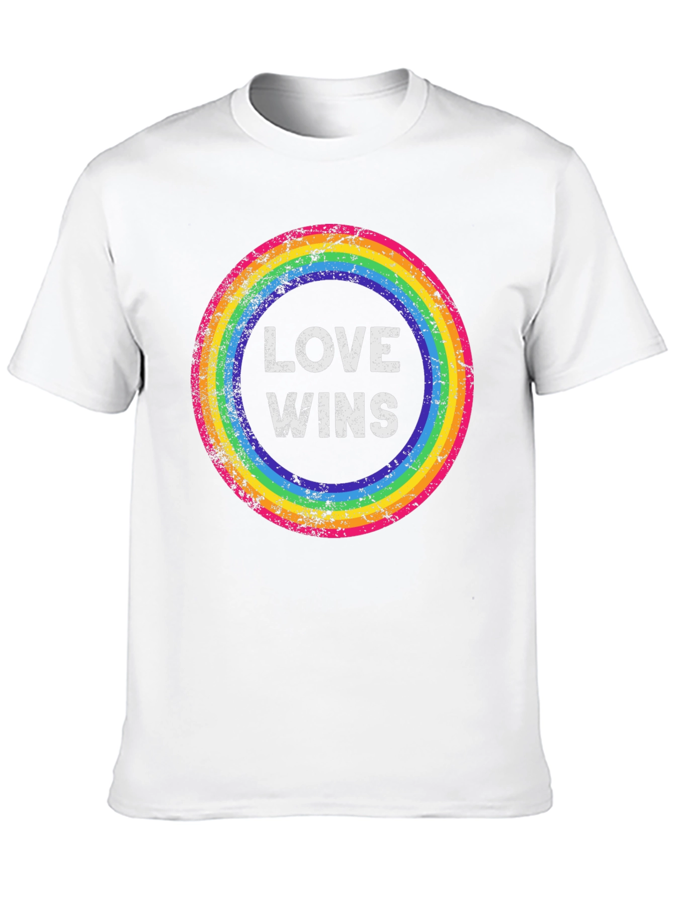 Love Wins Rainbow Pride T-Shirt