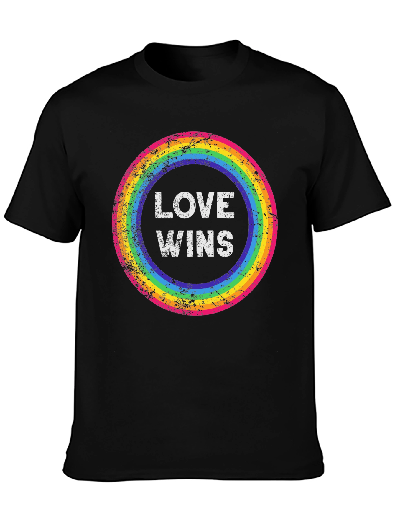 Love Wins Rainbow Pride T-Shirt