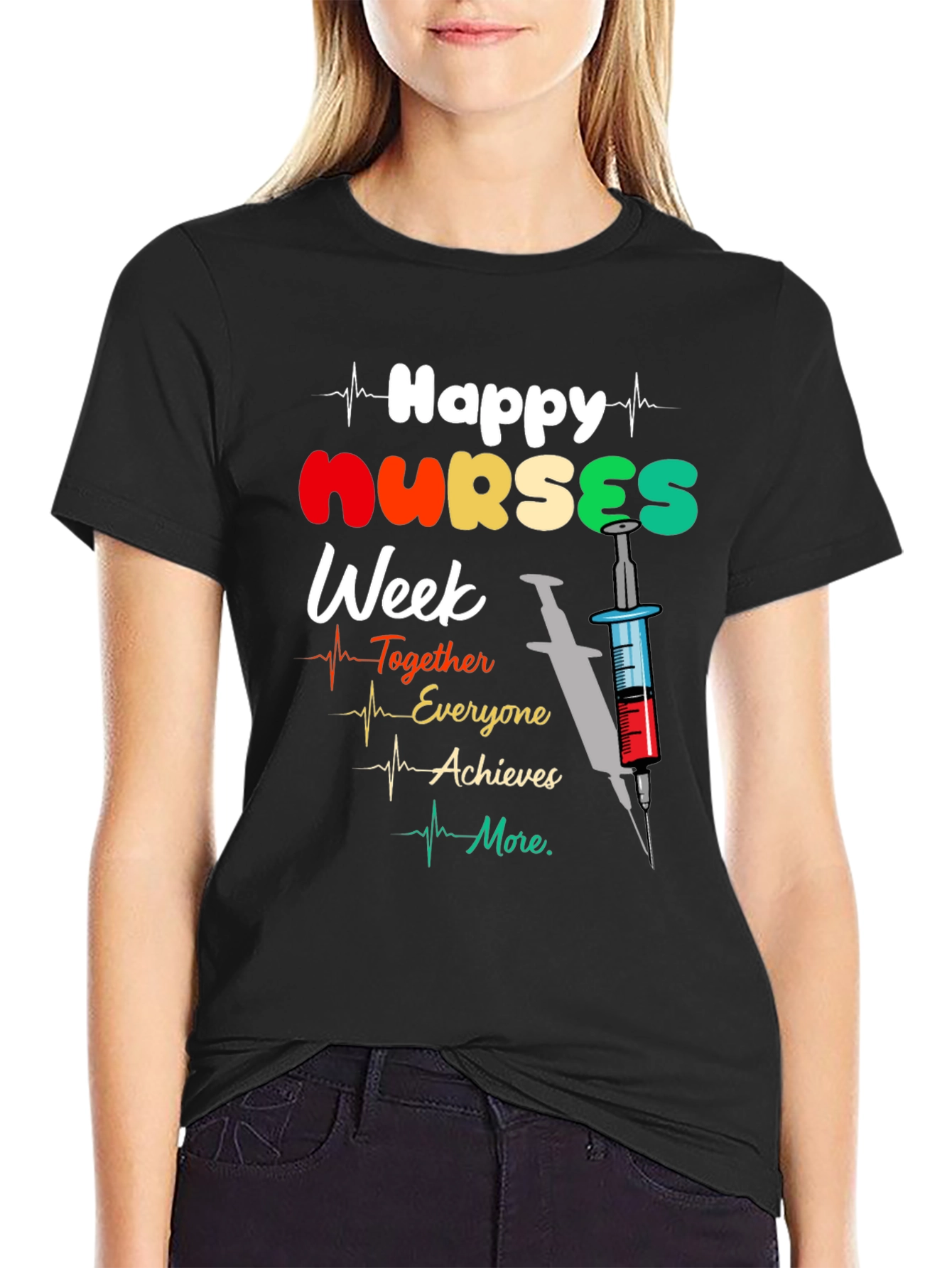 Happy Nurses Week Graphic T-Shirt