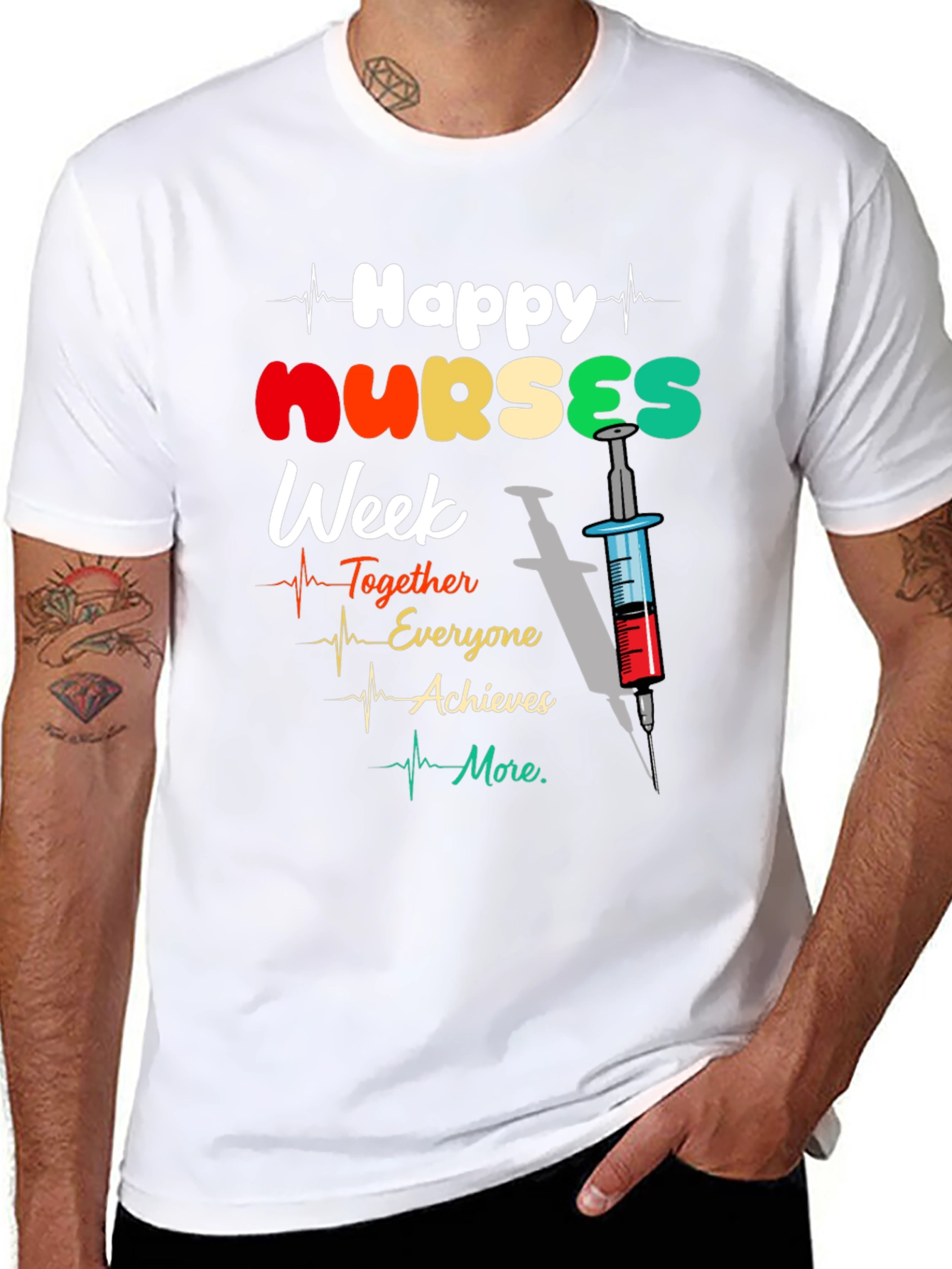 Happy Nurses Week Graphic T-Shirt