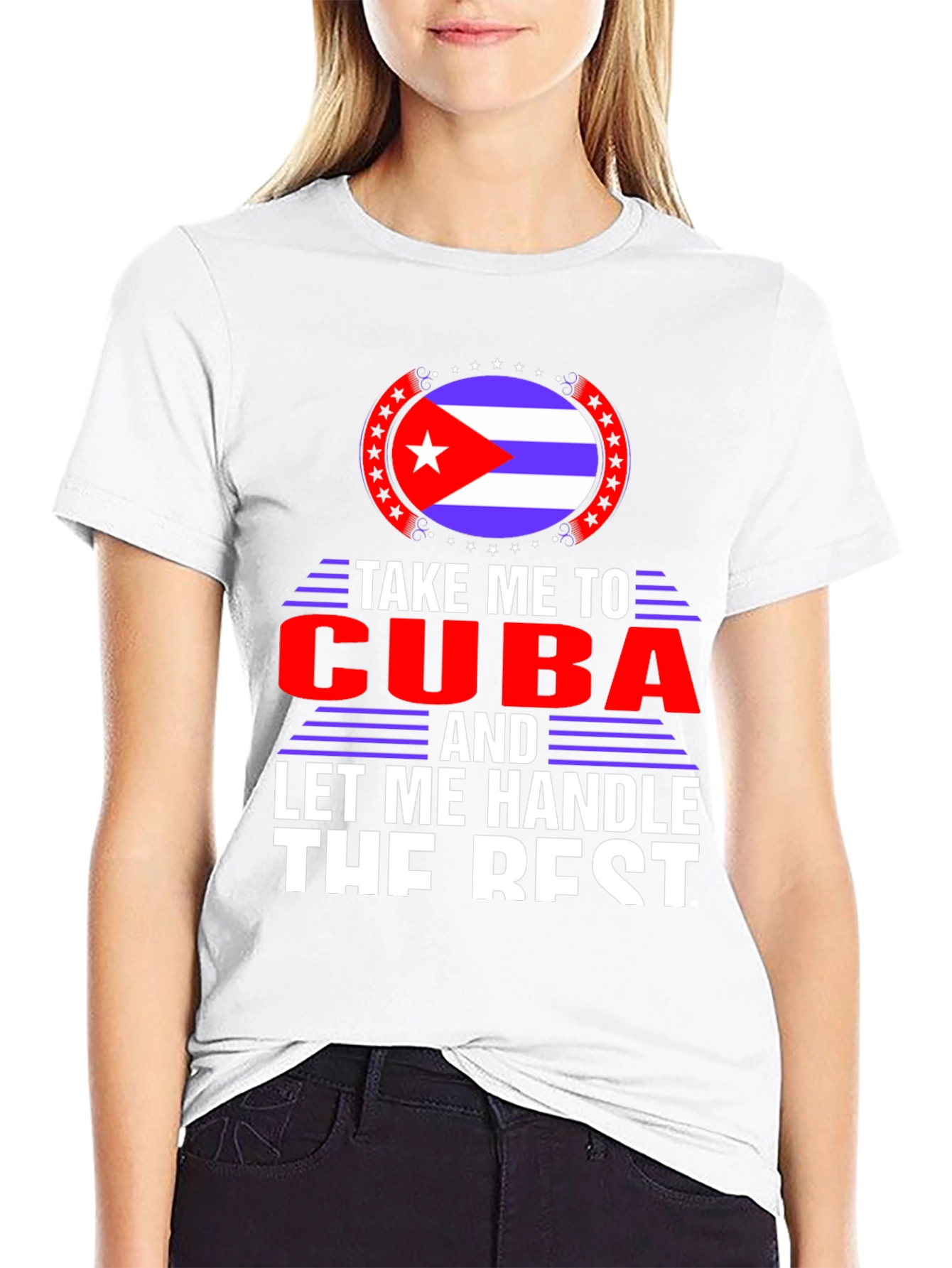 Take Me To Cuba Black T-Shirt