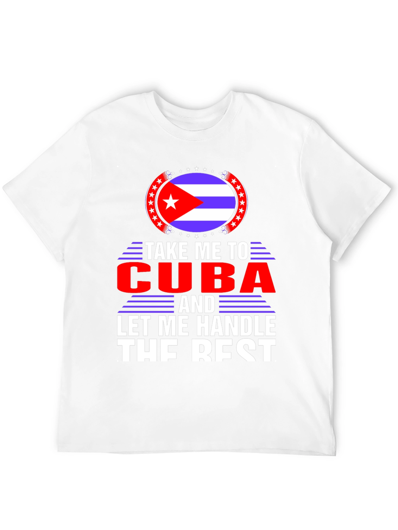 Take Me To Cuba Black T-Shirt