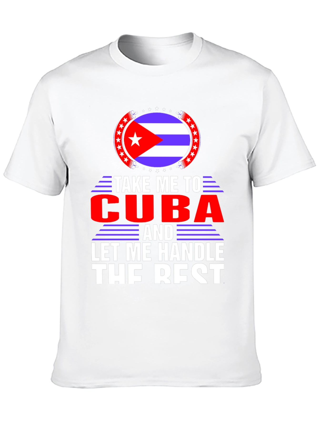 Take Me To Cuba Black T-Shirt