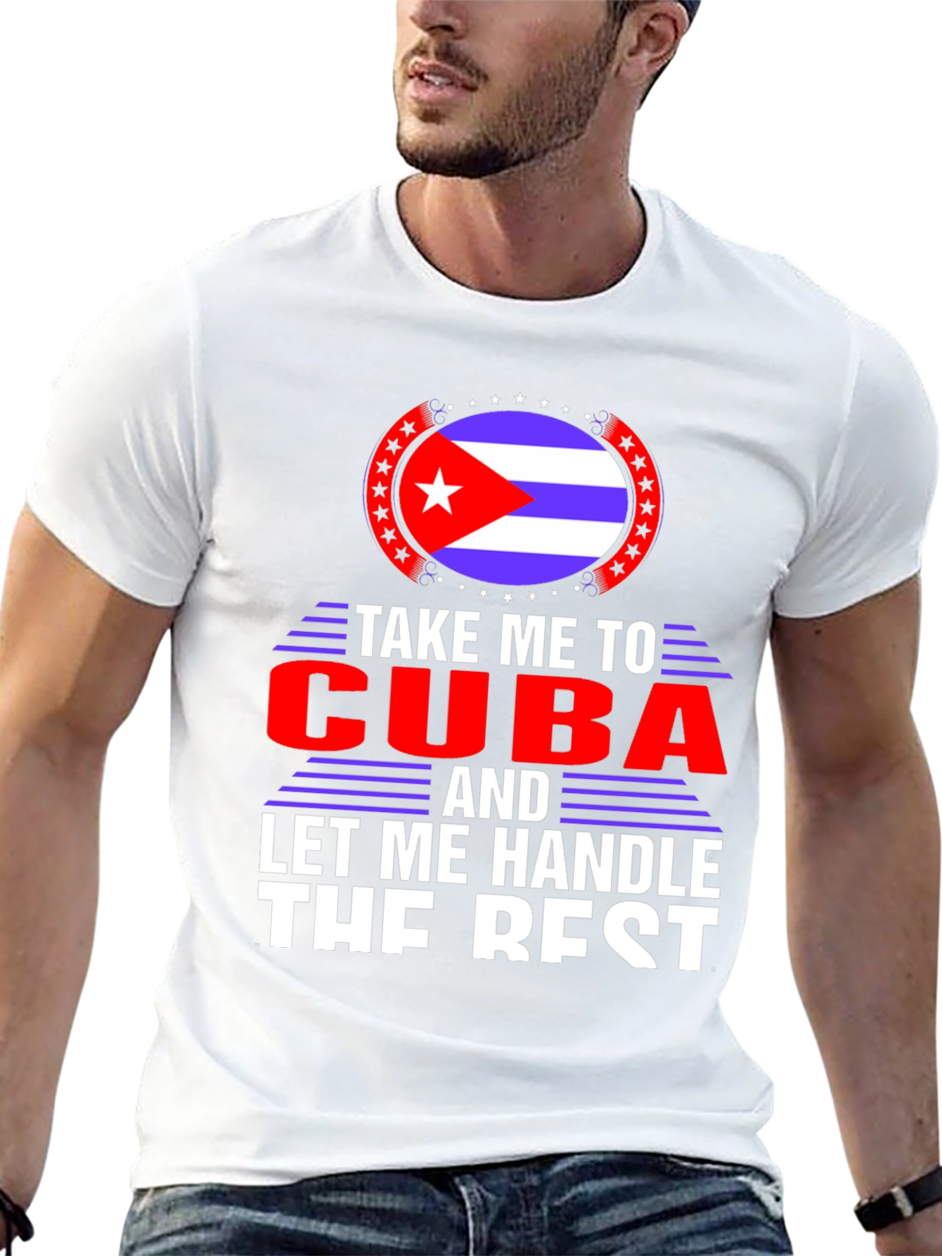 Take Me To Cuba Black T-Shirt