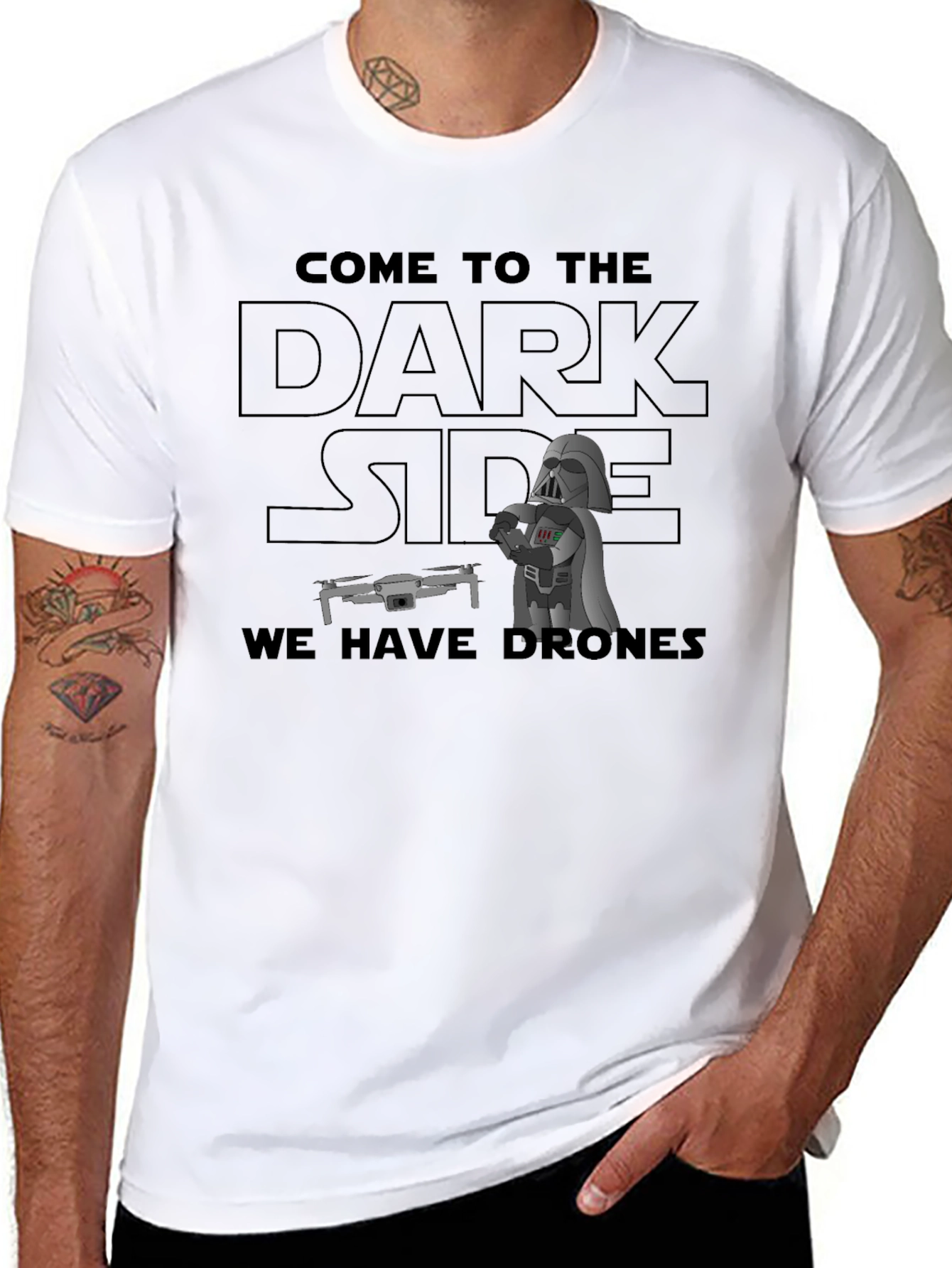 Dark Side Drones Tee