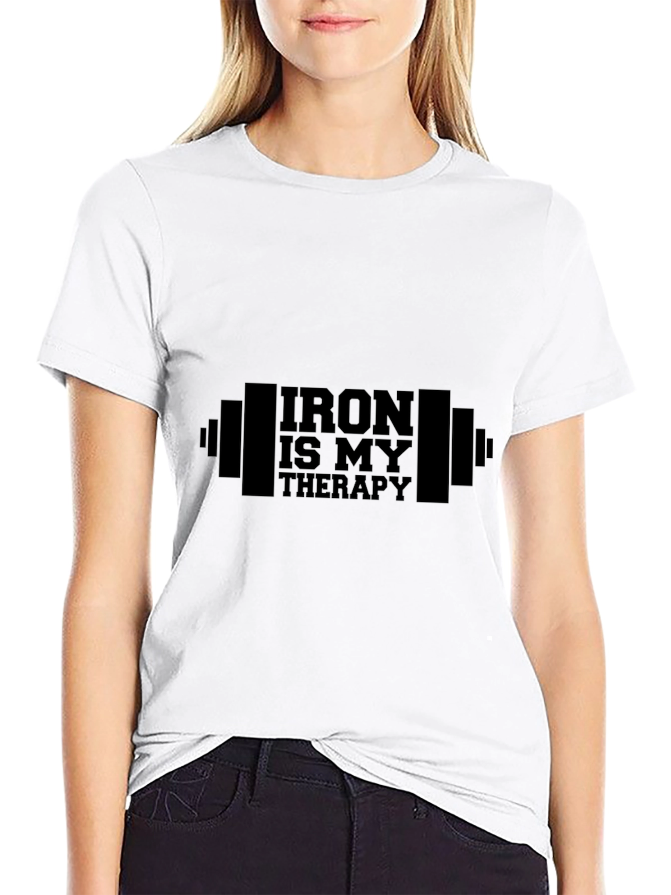 Iron is My Therapy Graphic T-Shirt