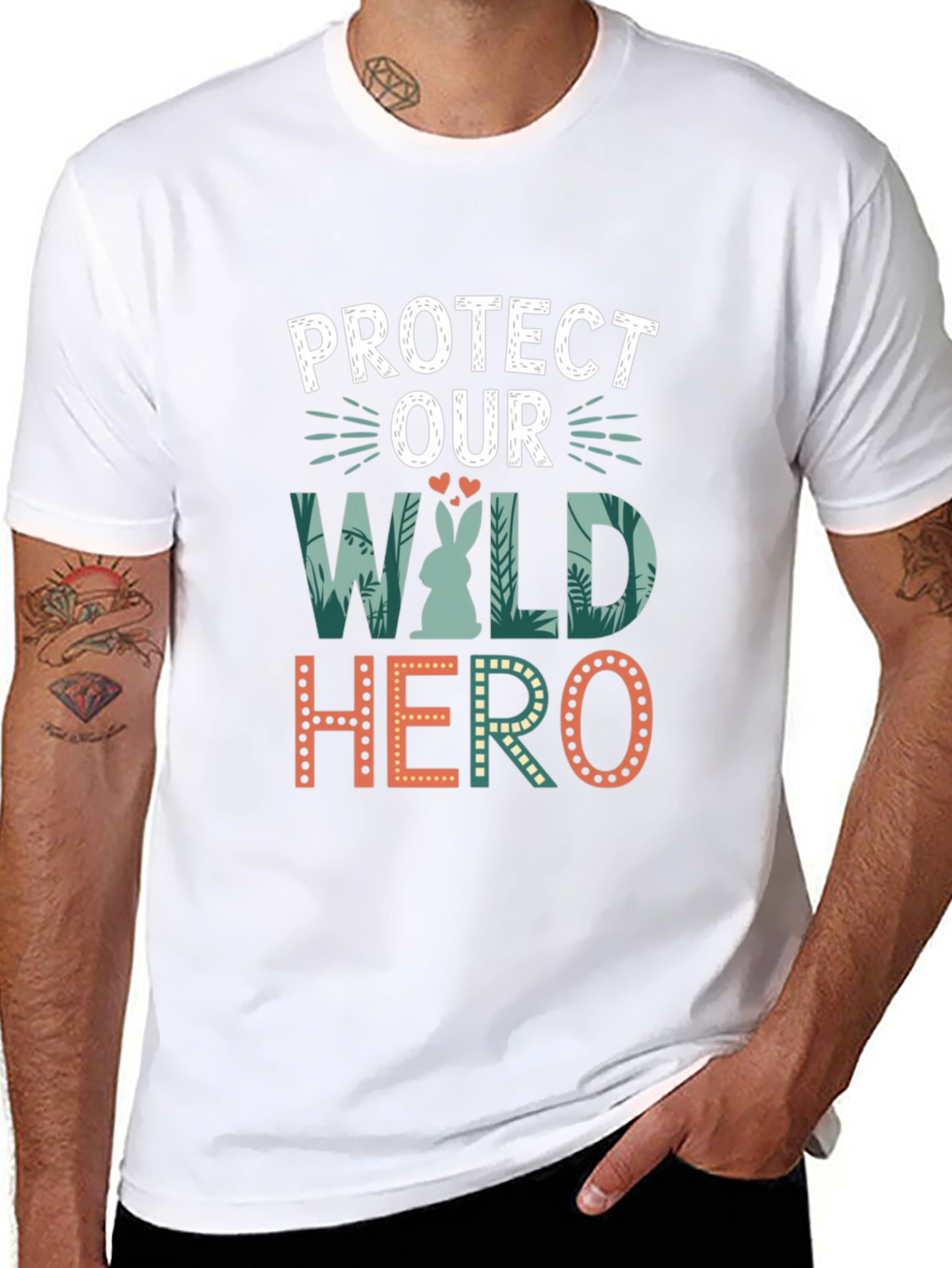 Protect Our Wild Hero Graphic Tee