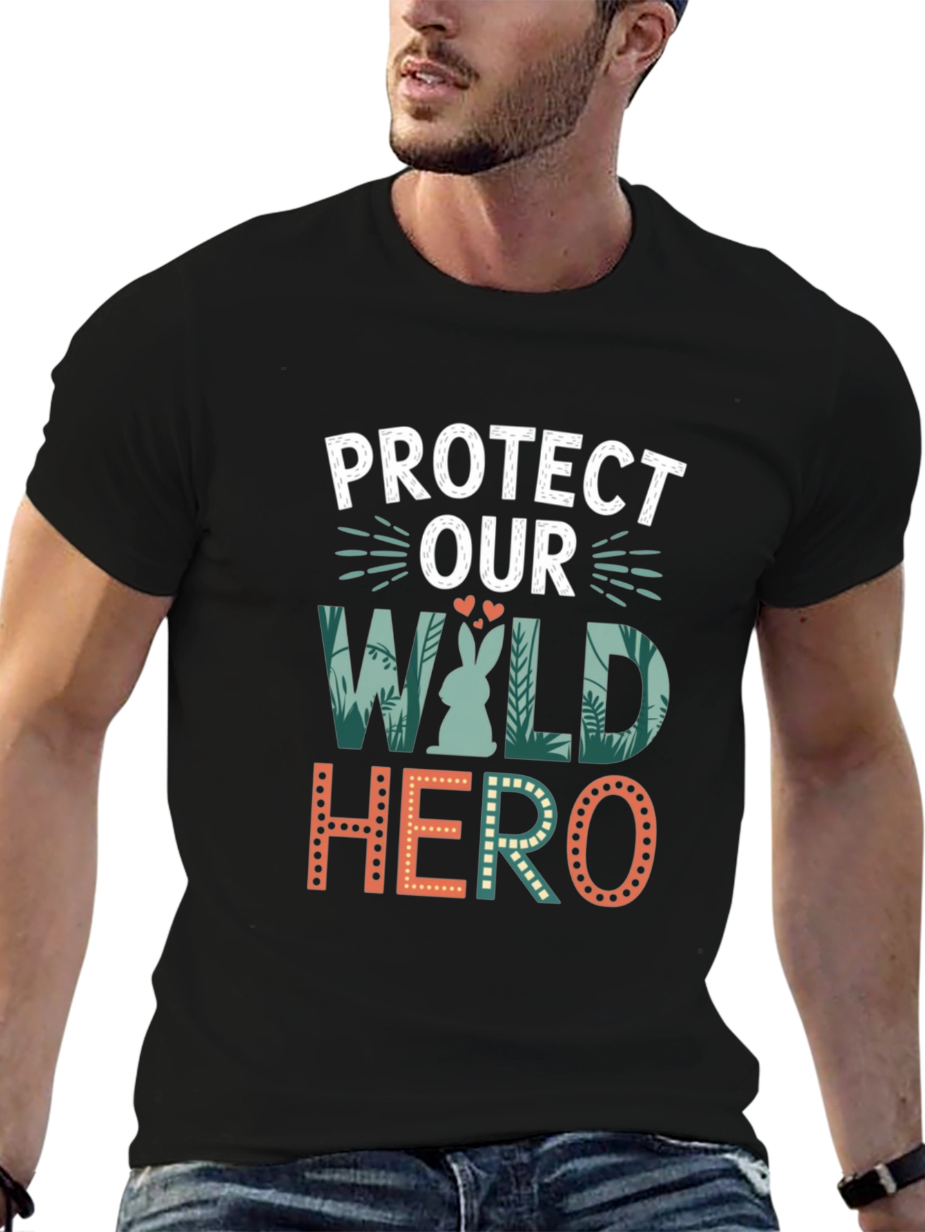 Protect Our Wild Hero Graphic Tee