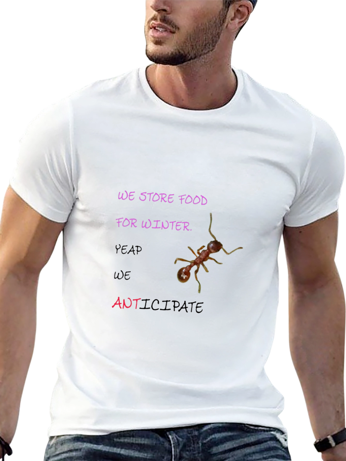 We Store Food for Winter Graphic Tee