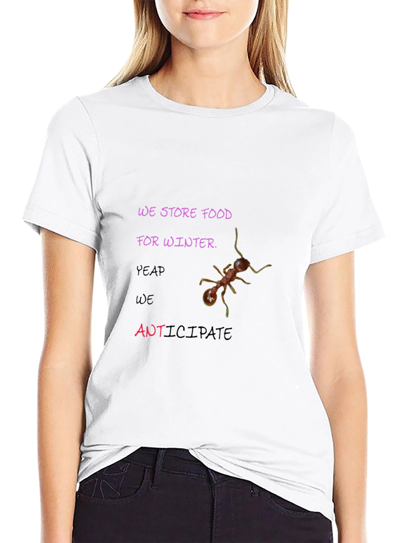 We Store Food for Winter Graphic Tee