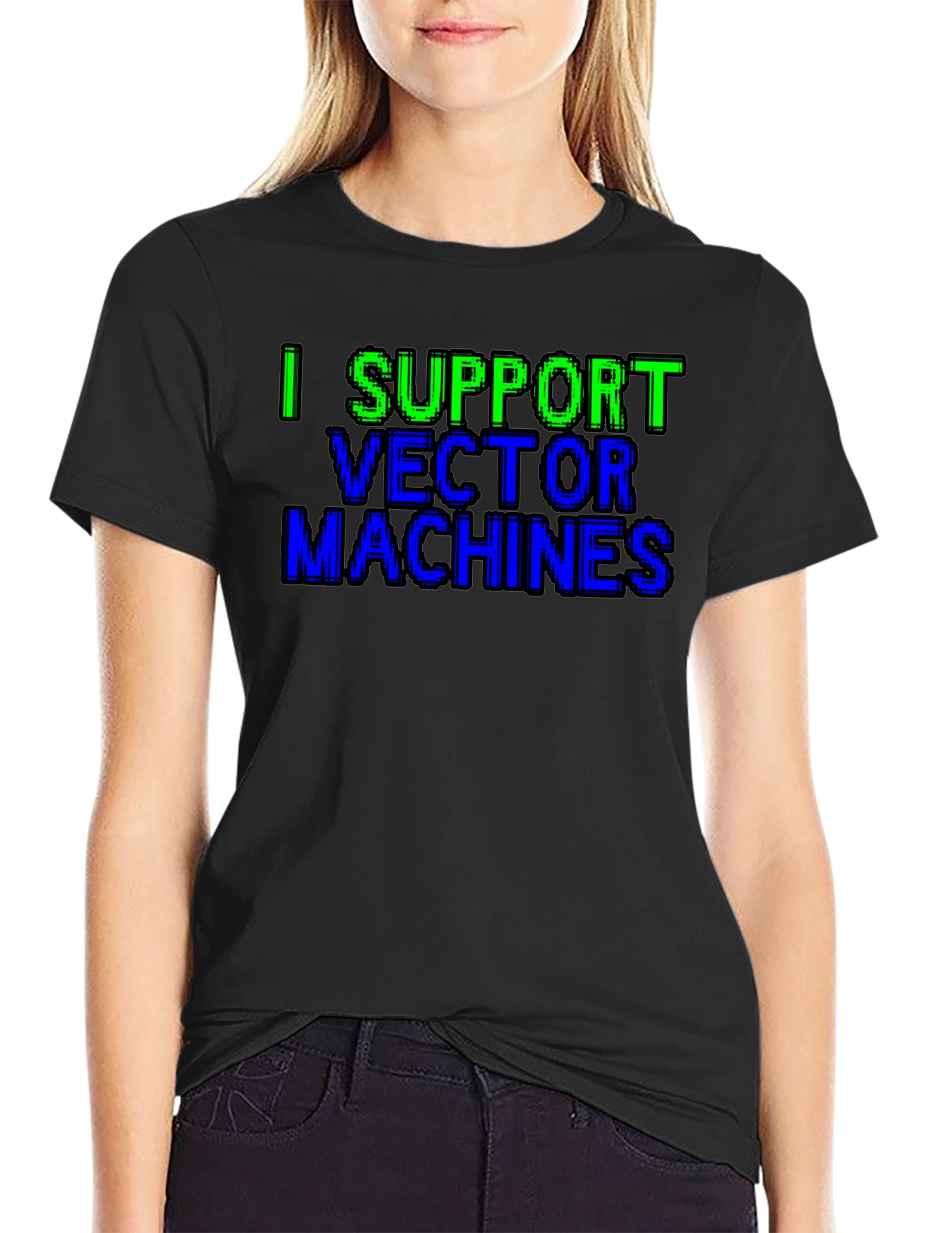 I Support Vector Machines Graphic Tee