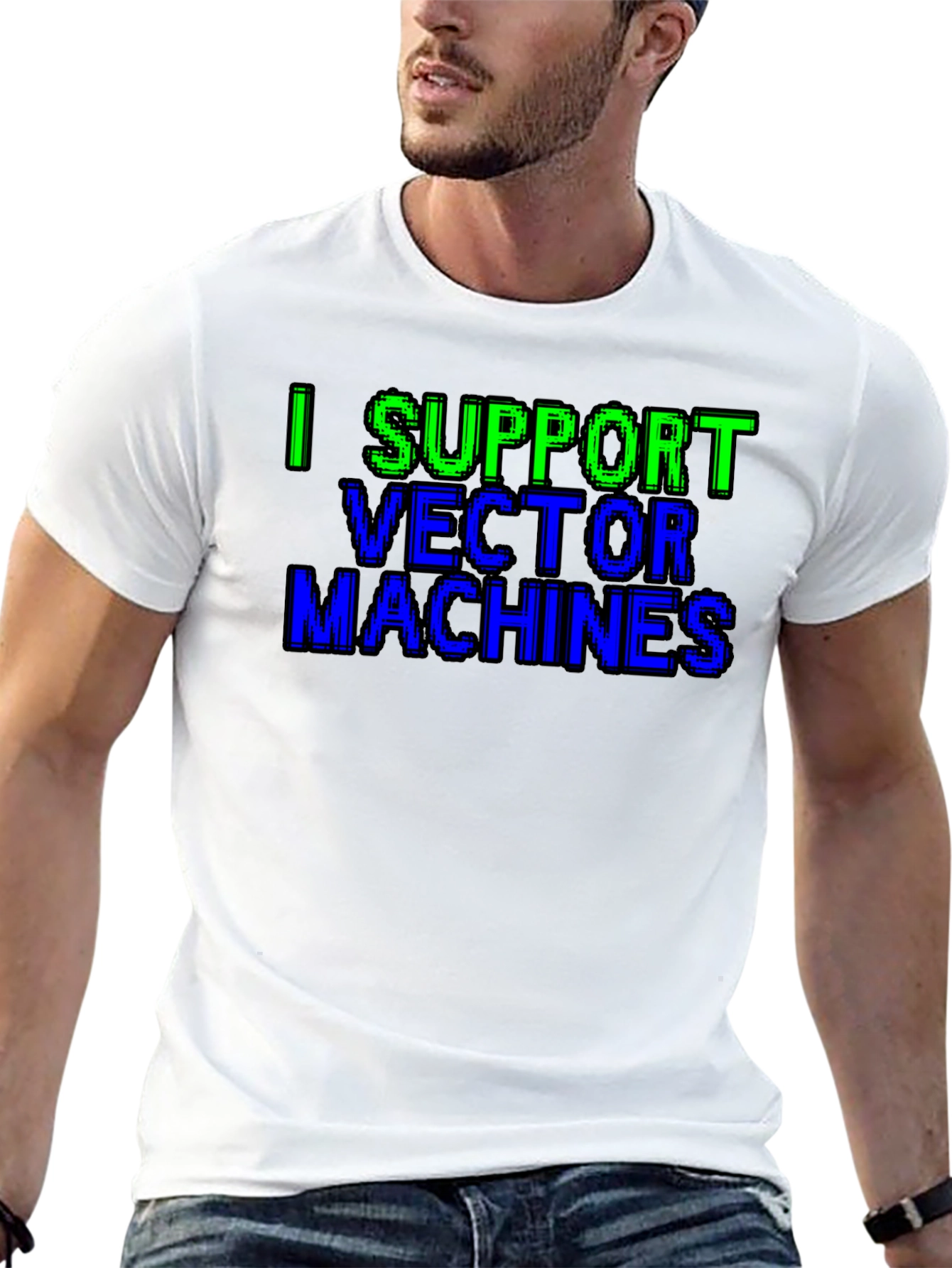 I Support Vector Machines Graphic Tee