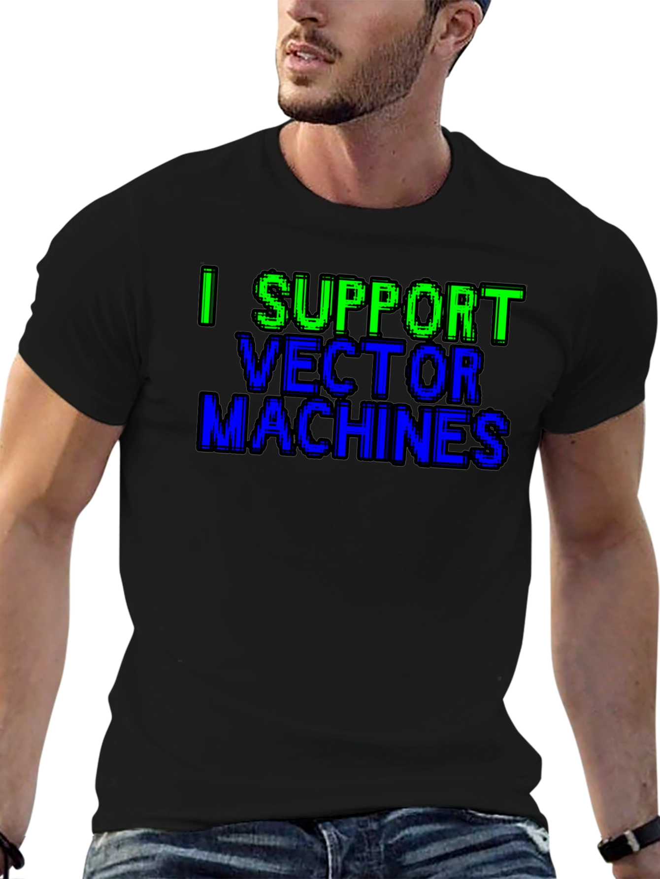 I Support Vector Machines Graphic Tee