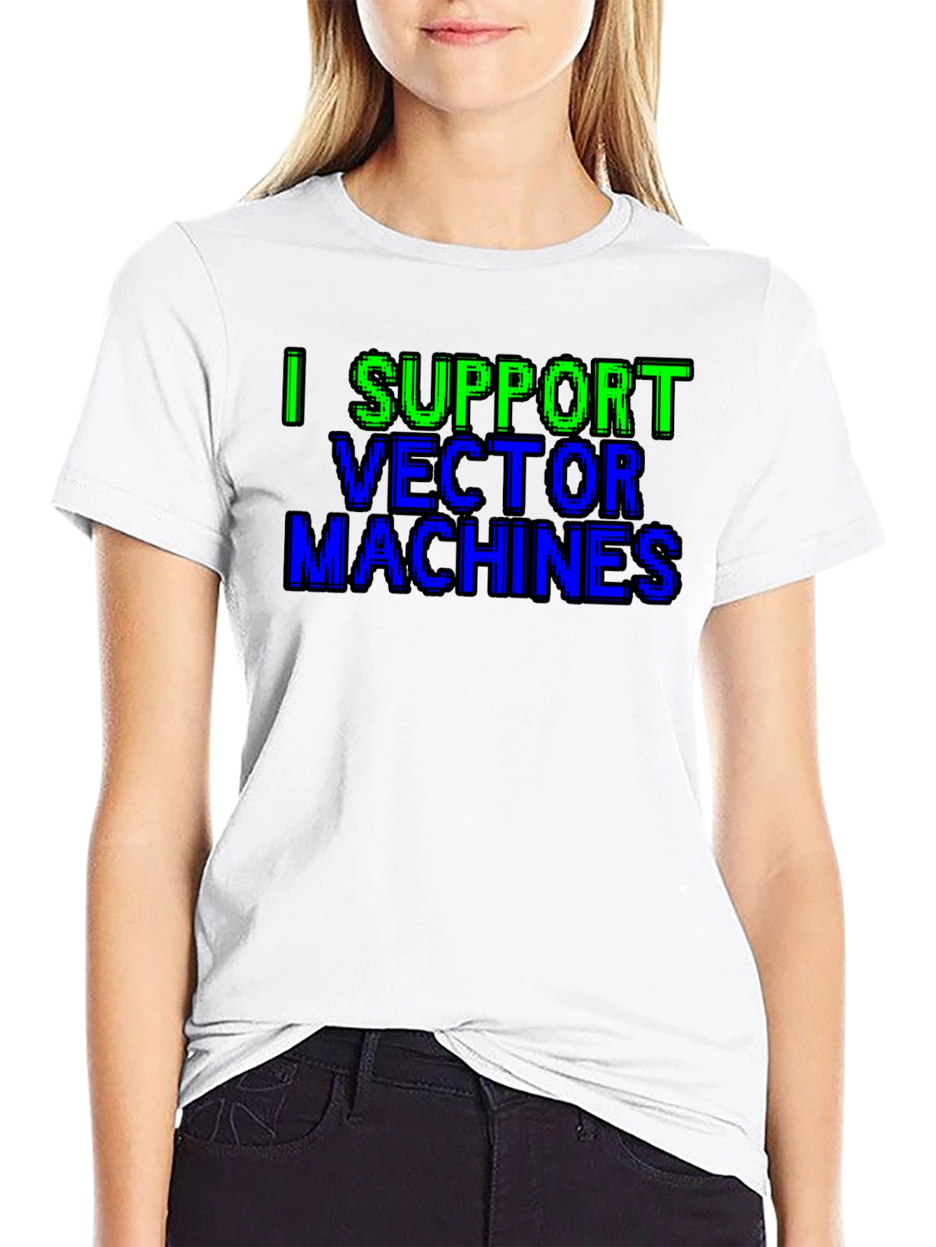 I Support Vector Machines Graphic Tee
