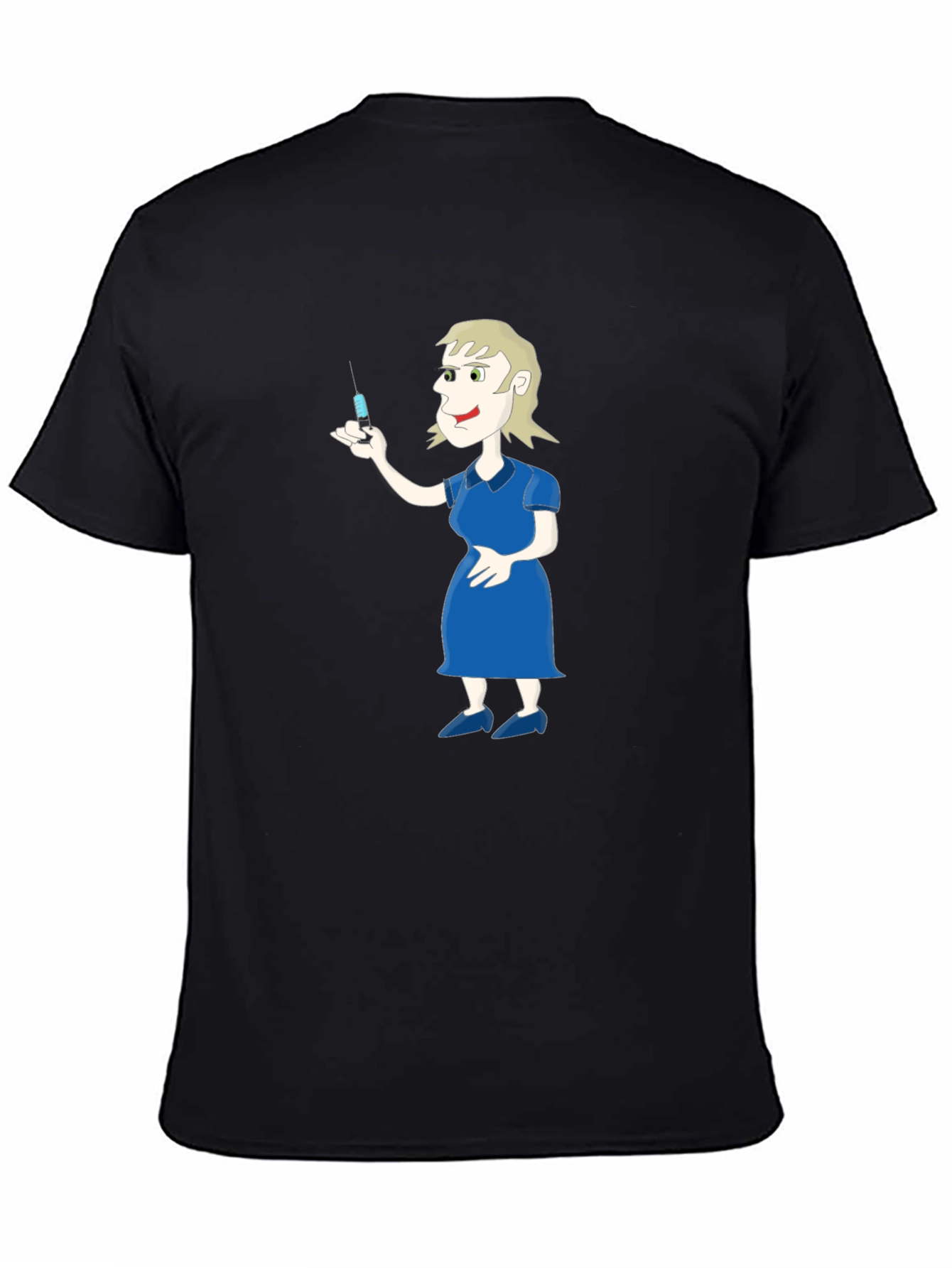 Cartoon Nurse Graphic Tee