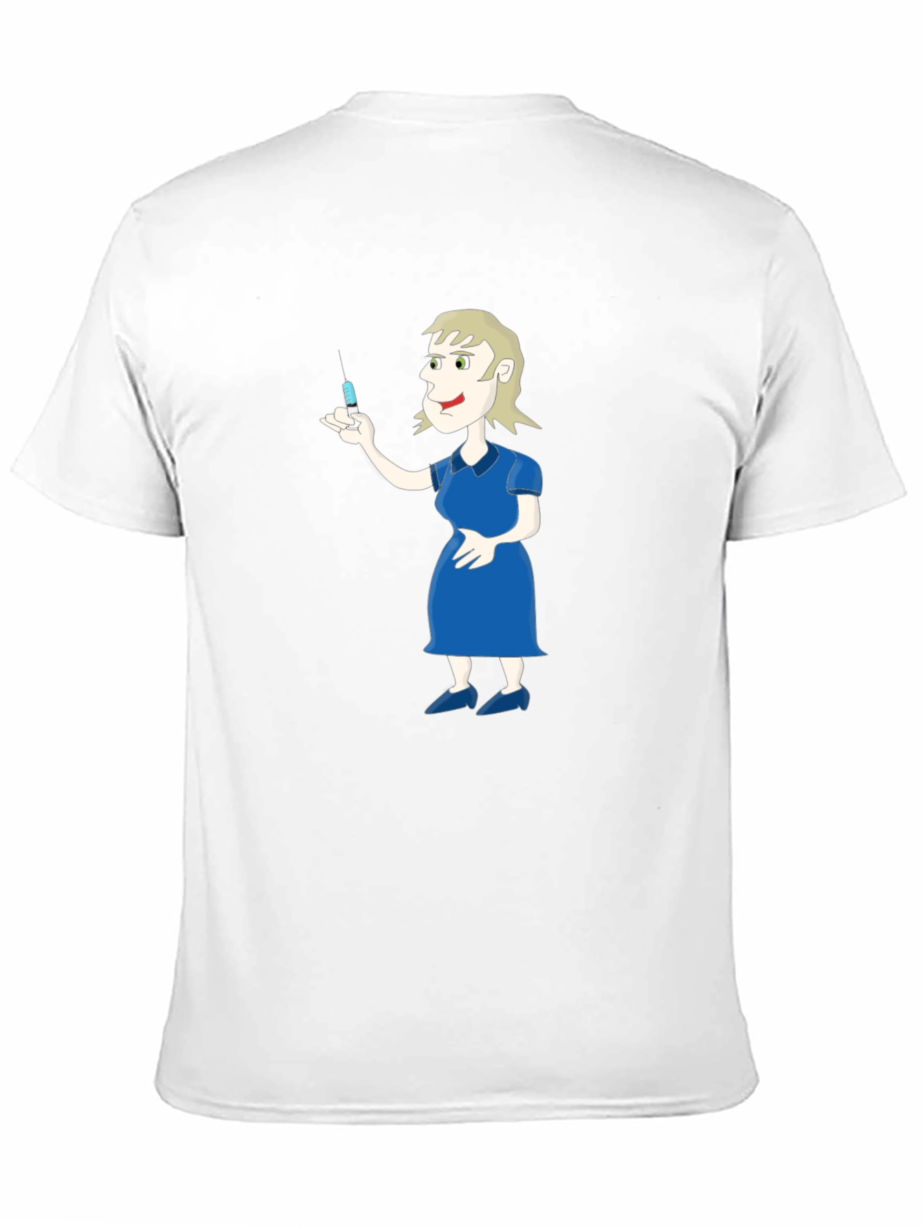Cartoon Nurse Graphic Tee