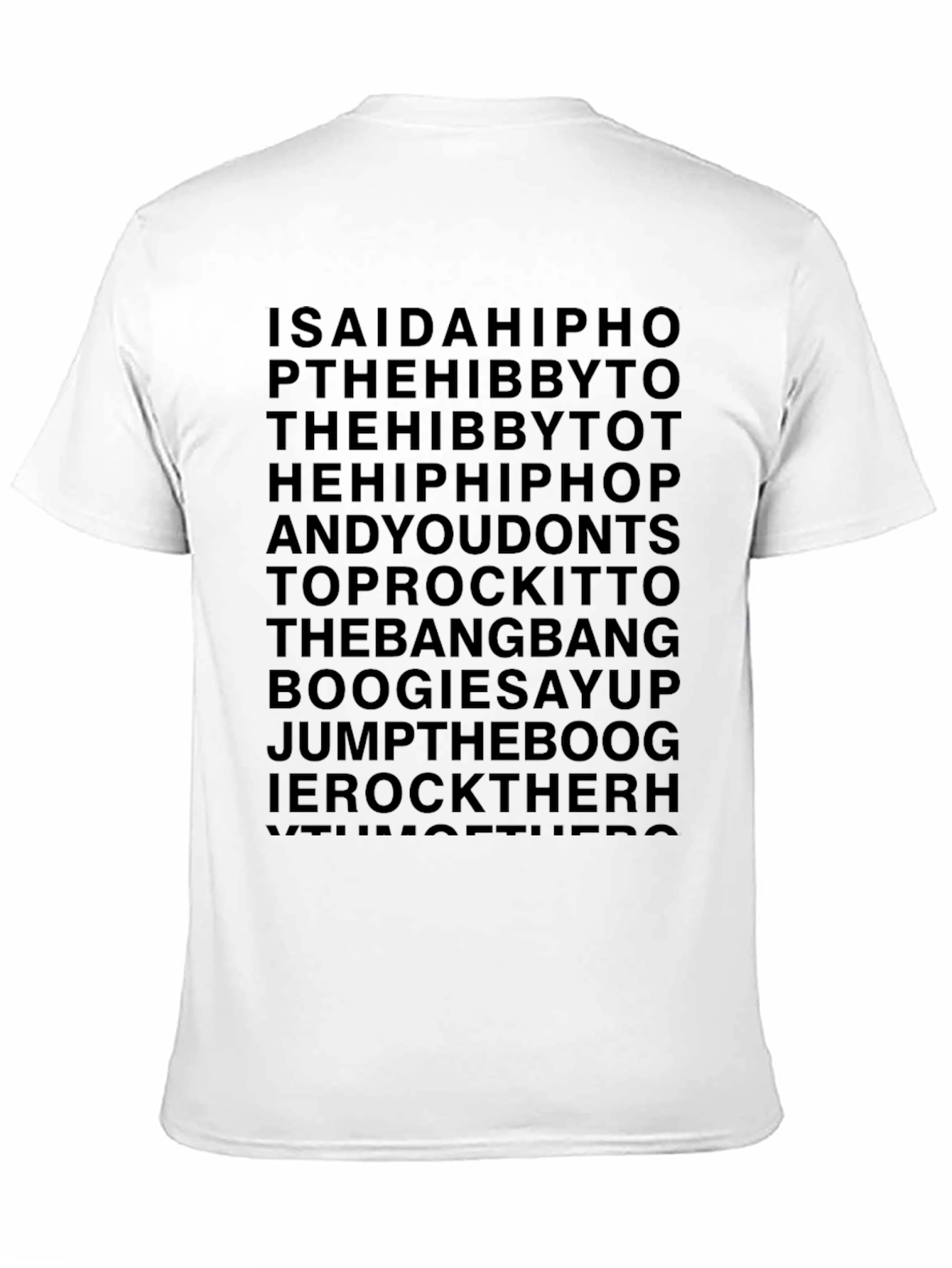 Isaiah Hip Hop T-Shirt - Rhyme Master Black Tee
