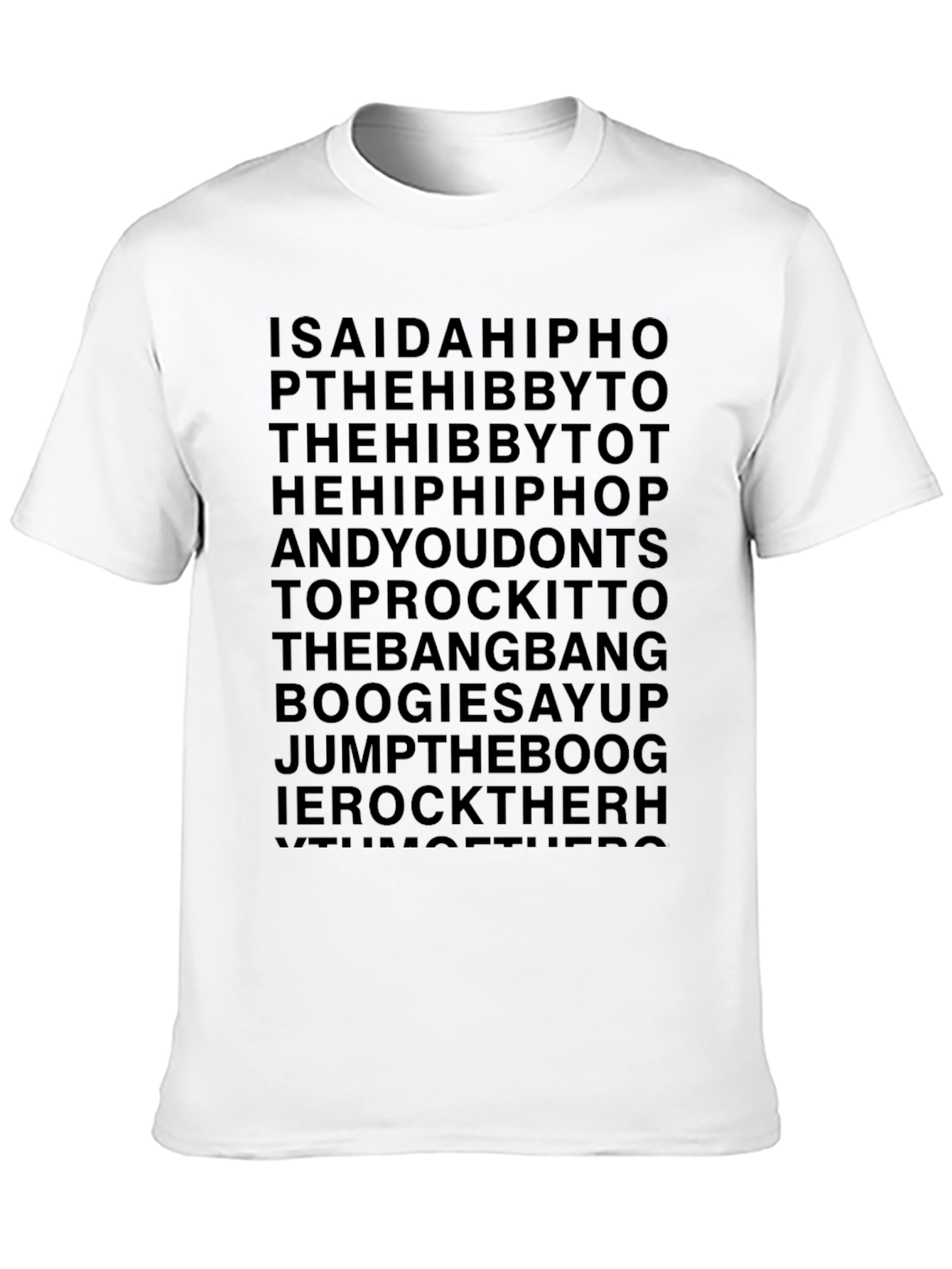 Isaiah Hip Hop T-Shirt - Rhyme Master Black Tee