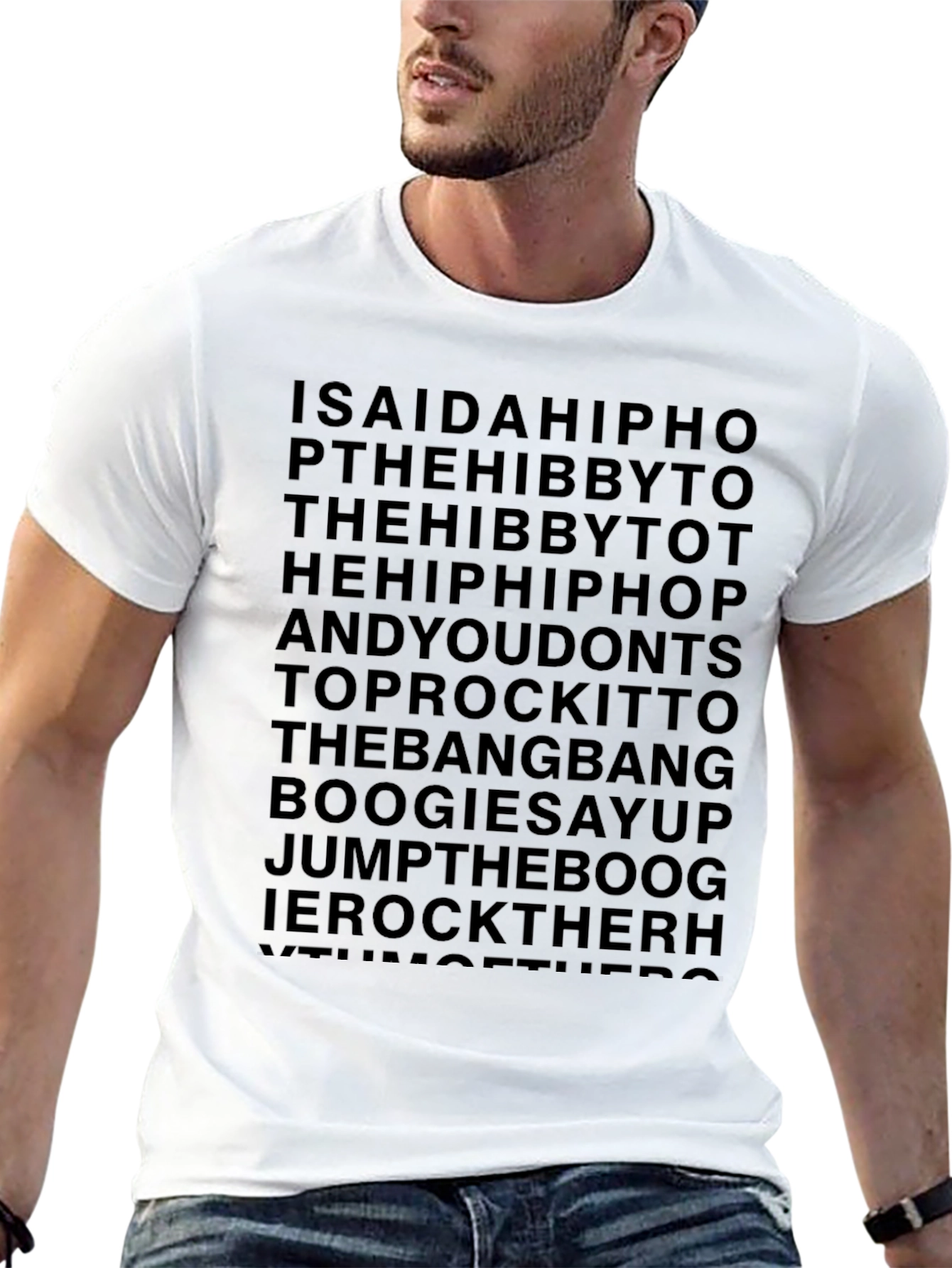 Isaiah Hip Hop T-Shirt - Rhyme Master Black Tee