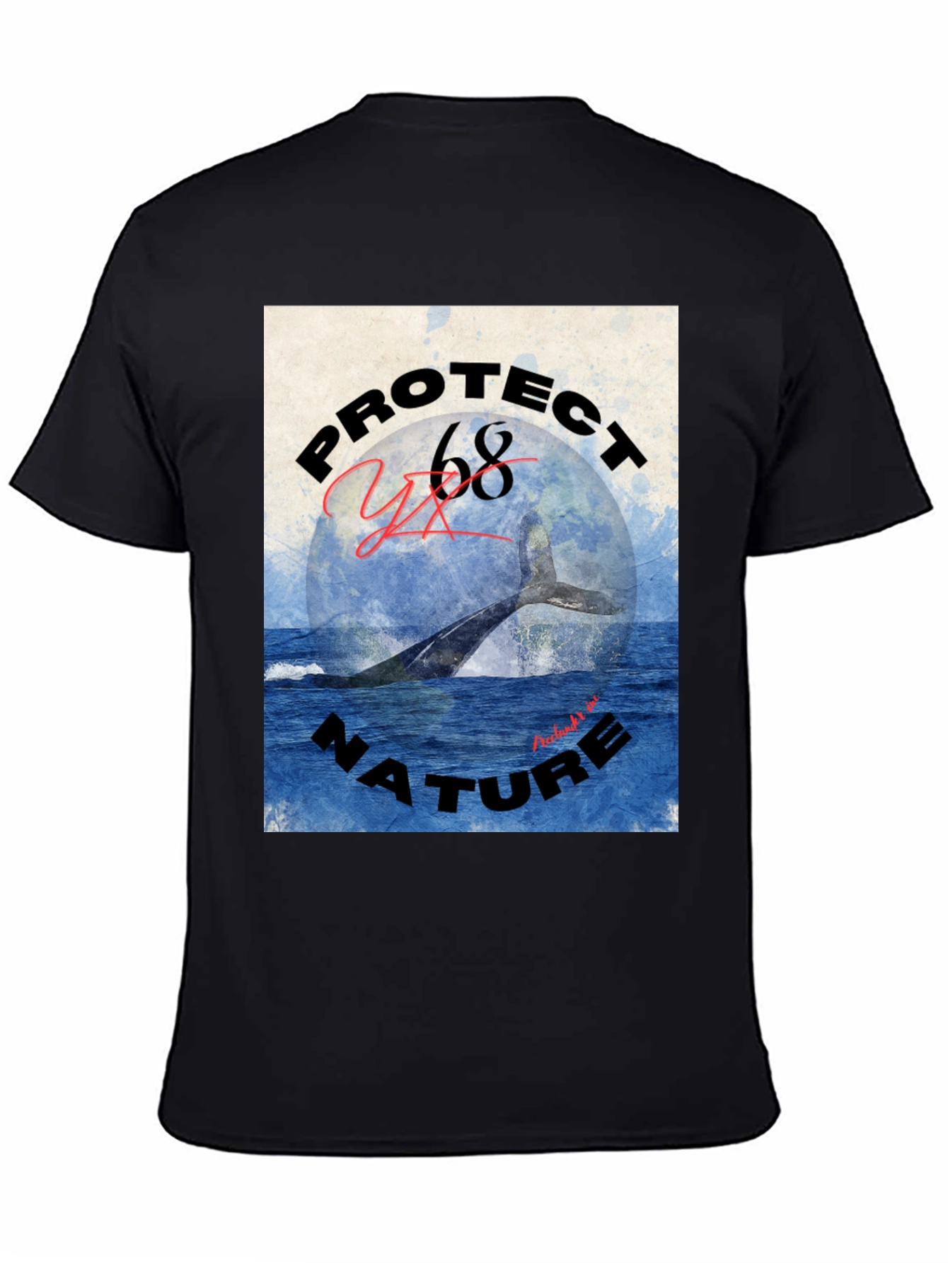 Protect Nature Whale Graphic Tee