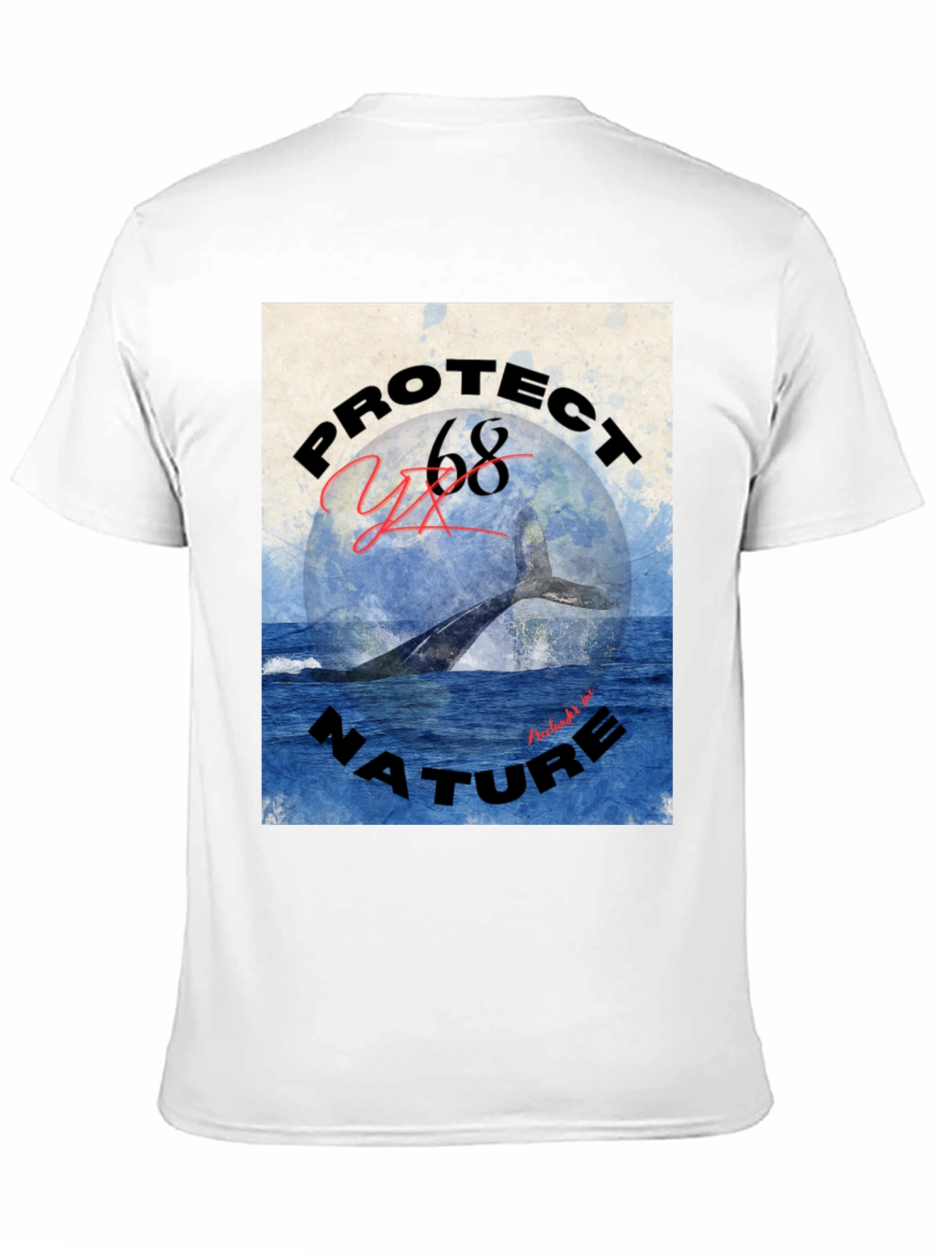 Protect Nature Whale Graphic Tee