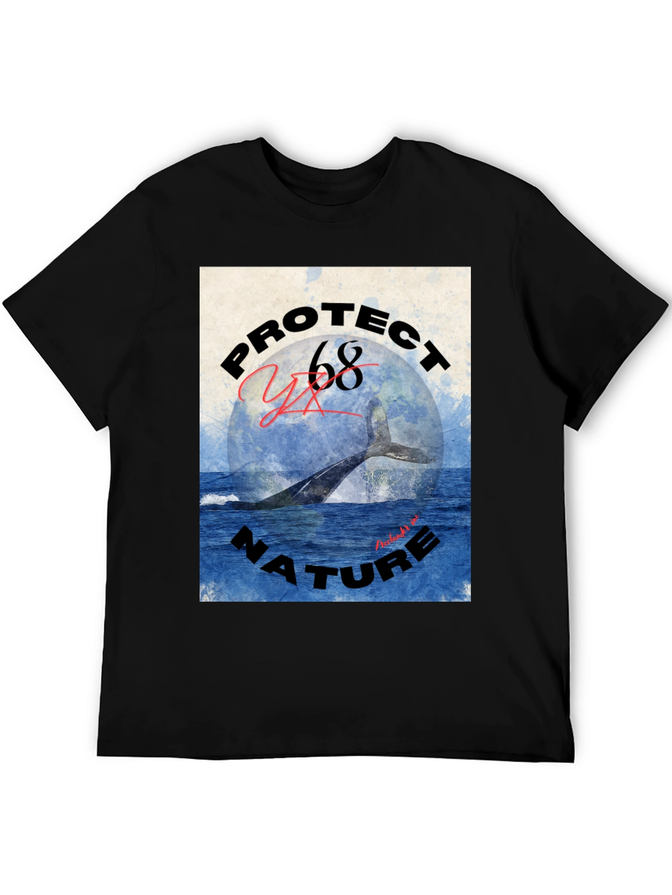 Protect Nature Whale Graphic Tee