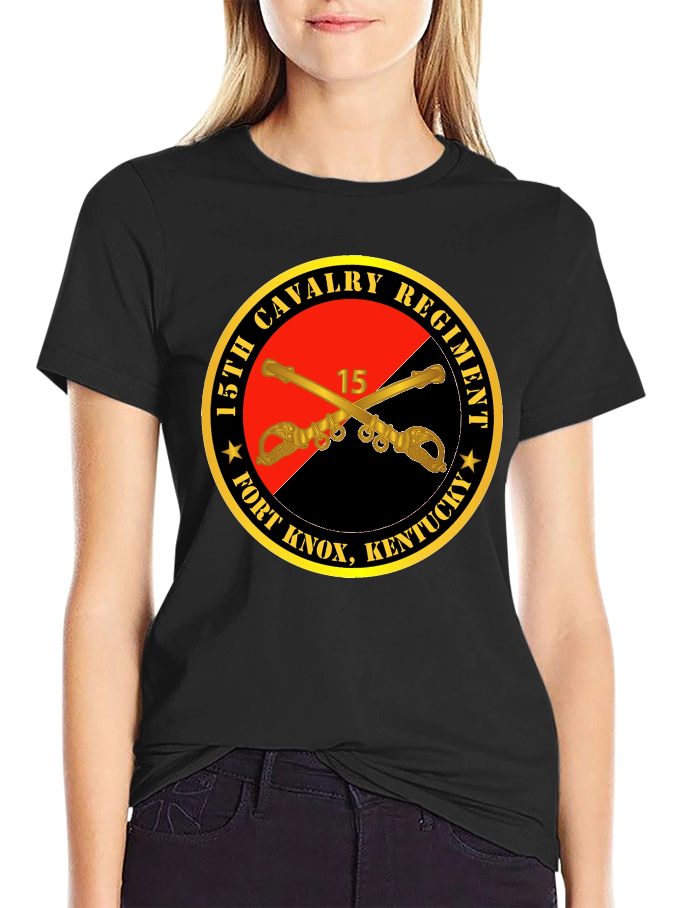 15th Cavalry Regiment T-Shirt - Fort Knox Kentucky