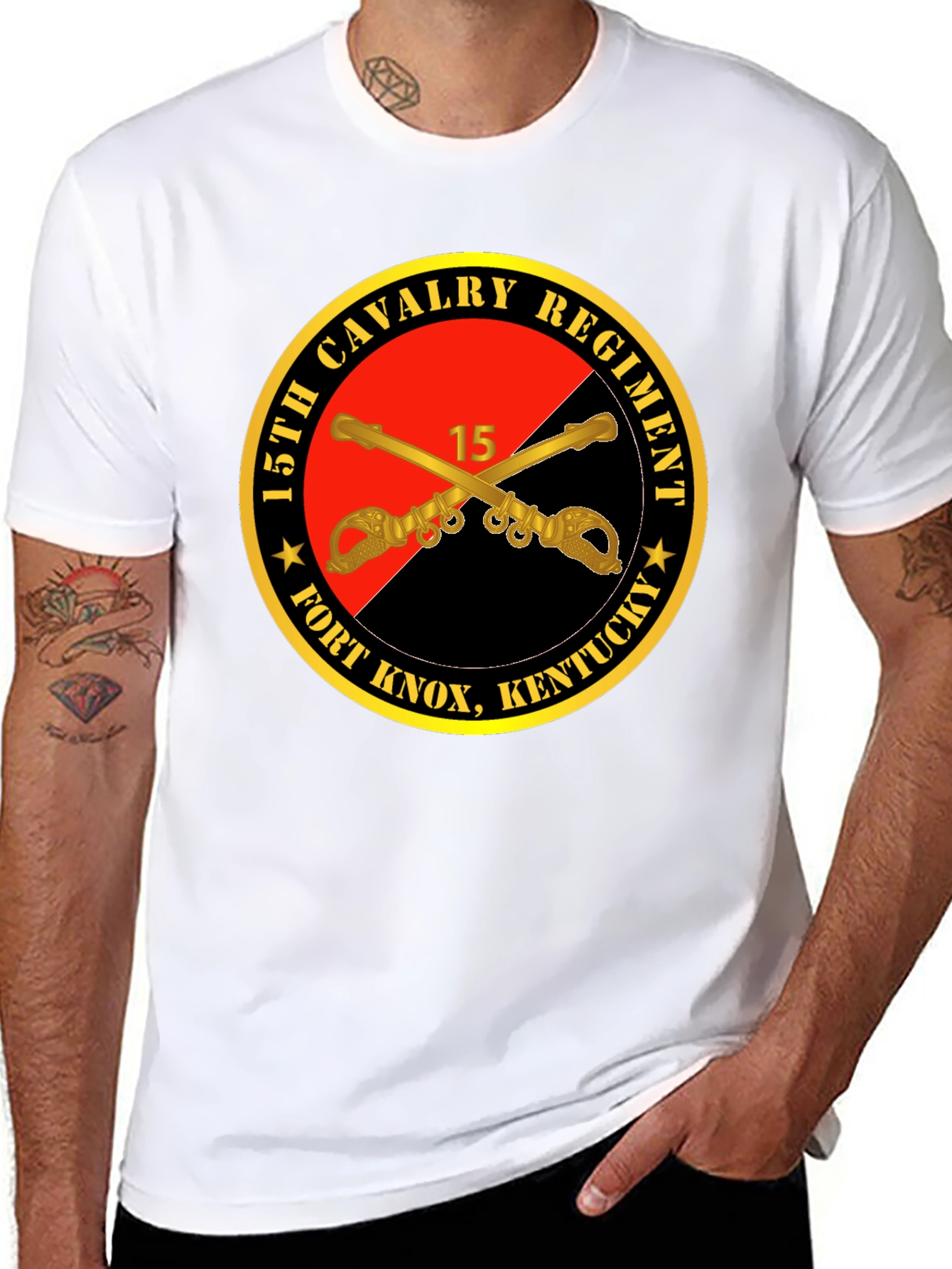 15th Cavalry Regiment T-Shirt - Fort Knox Kentucky
