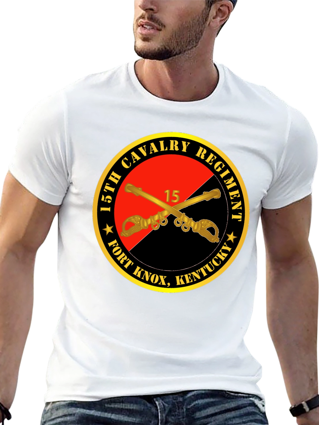 15th Cavalry Regiment T-Shirt - Fort Knox Kentucky