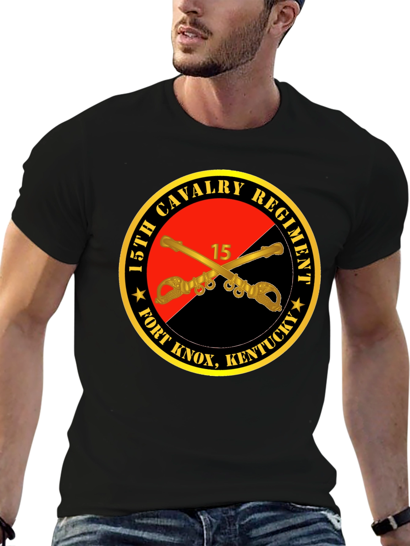 15th Cavalry Regiment T-Shirt - Fort Knox Kentucky