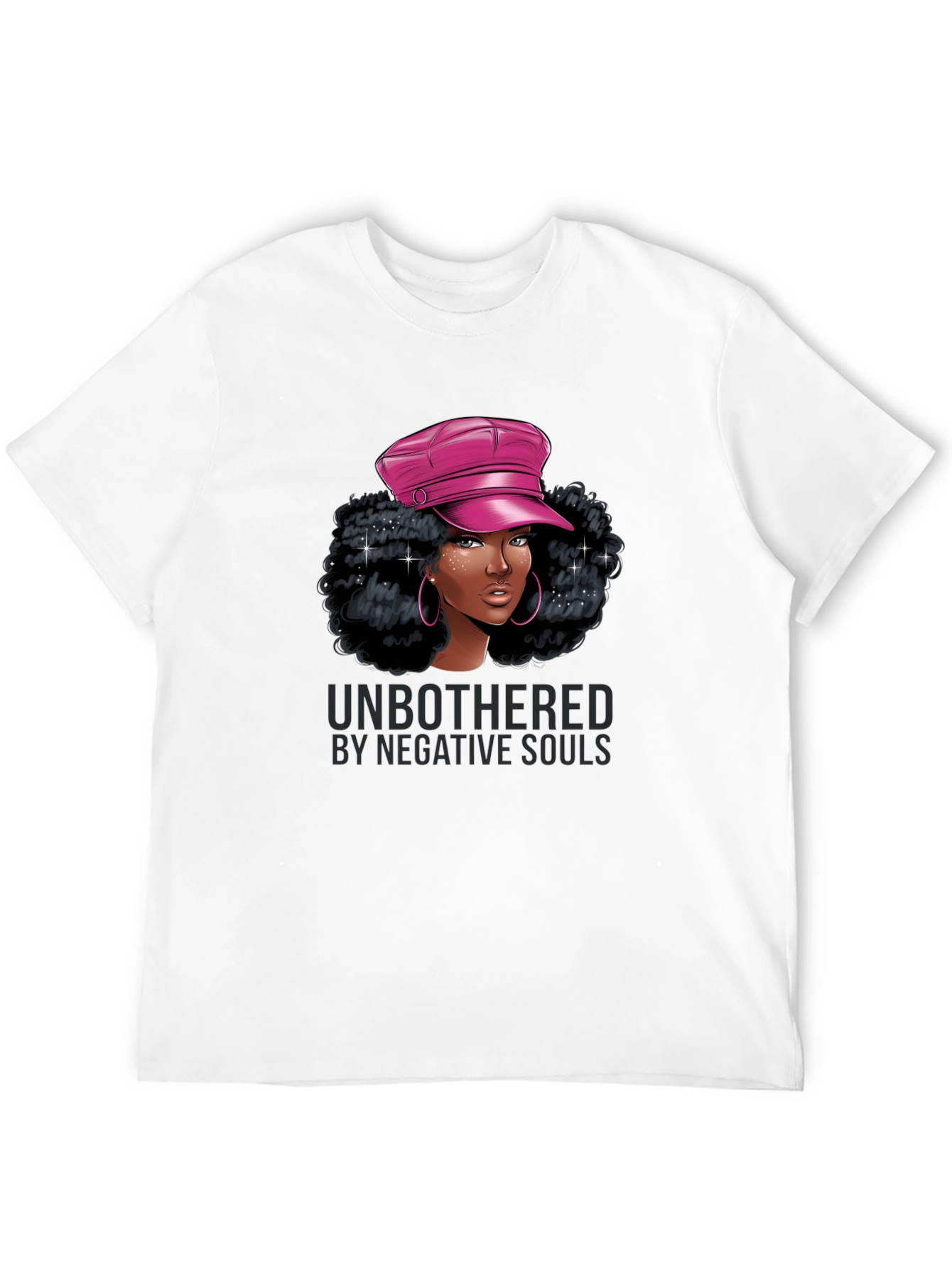 Unbothered Graphic Tee - Stylish Black T-Shirt