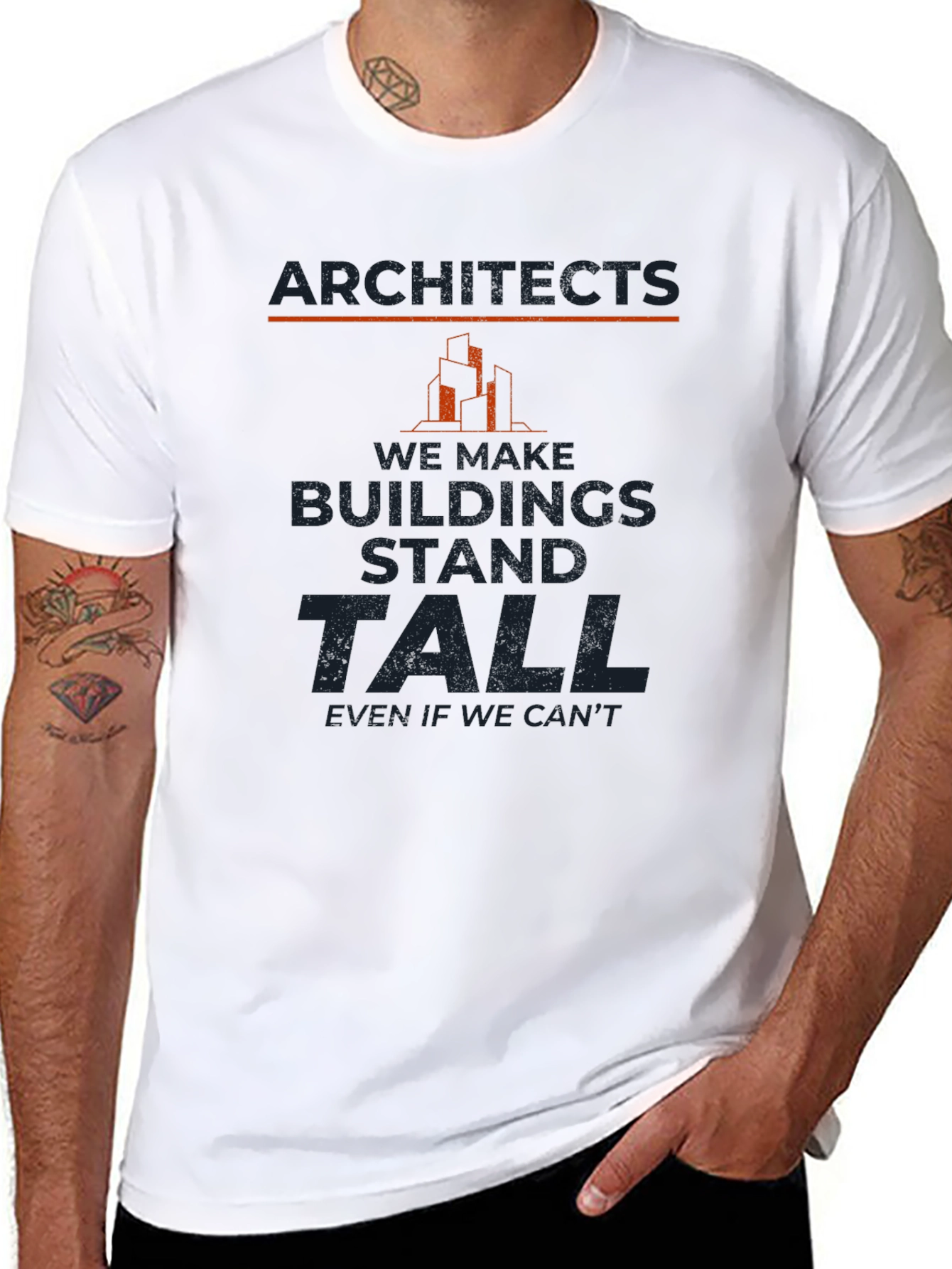 Architects Buildings Stand Tall T-Shirt